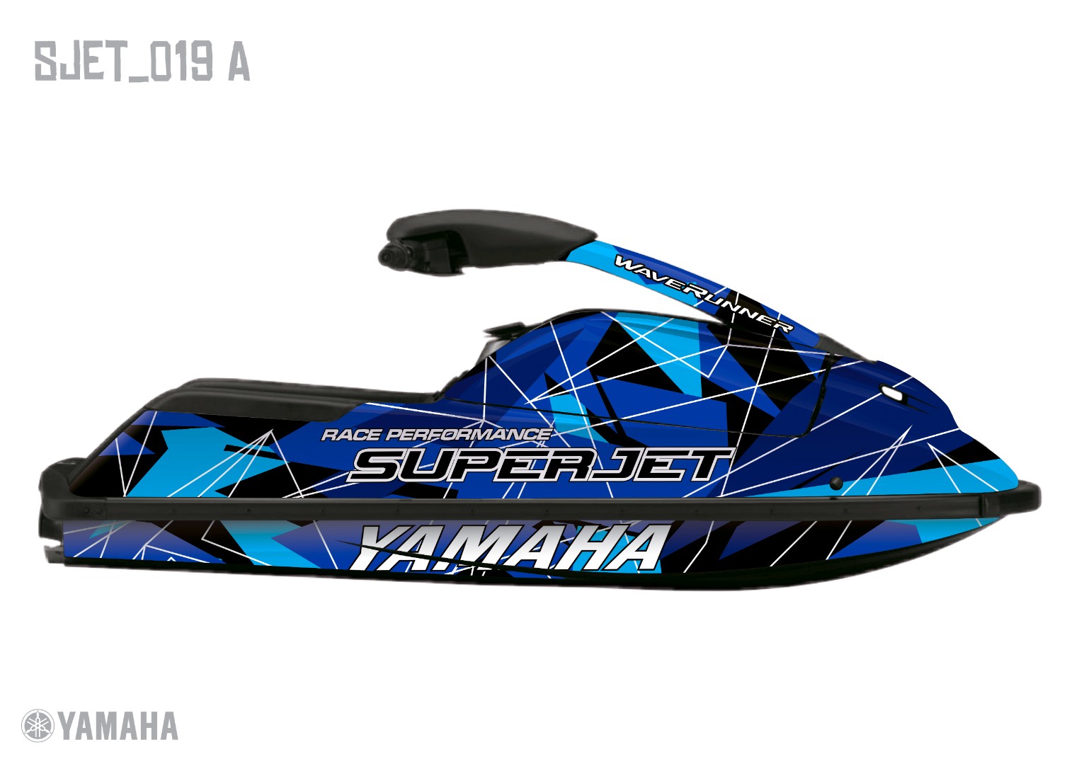 Наклейки Yamaha Super Jet 019