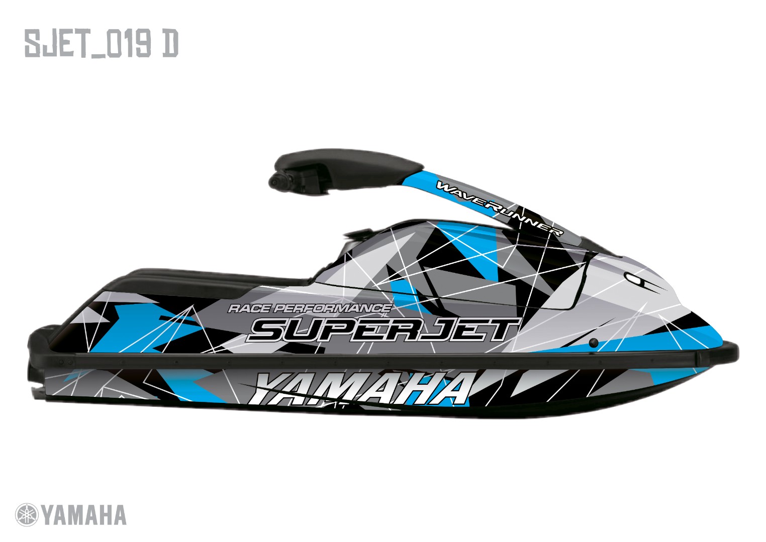 Наклейки Yamaha Super Jet 019_3