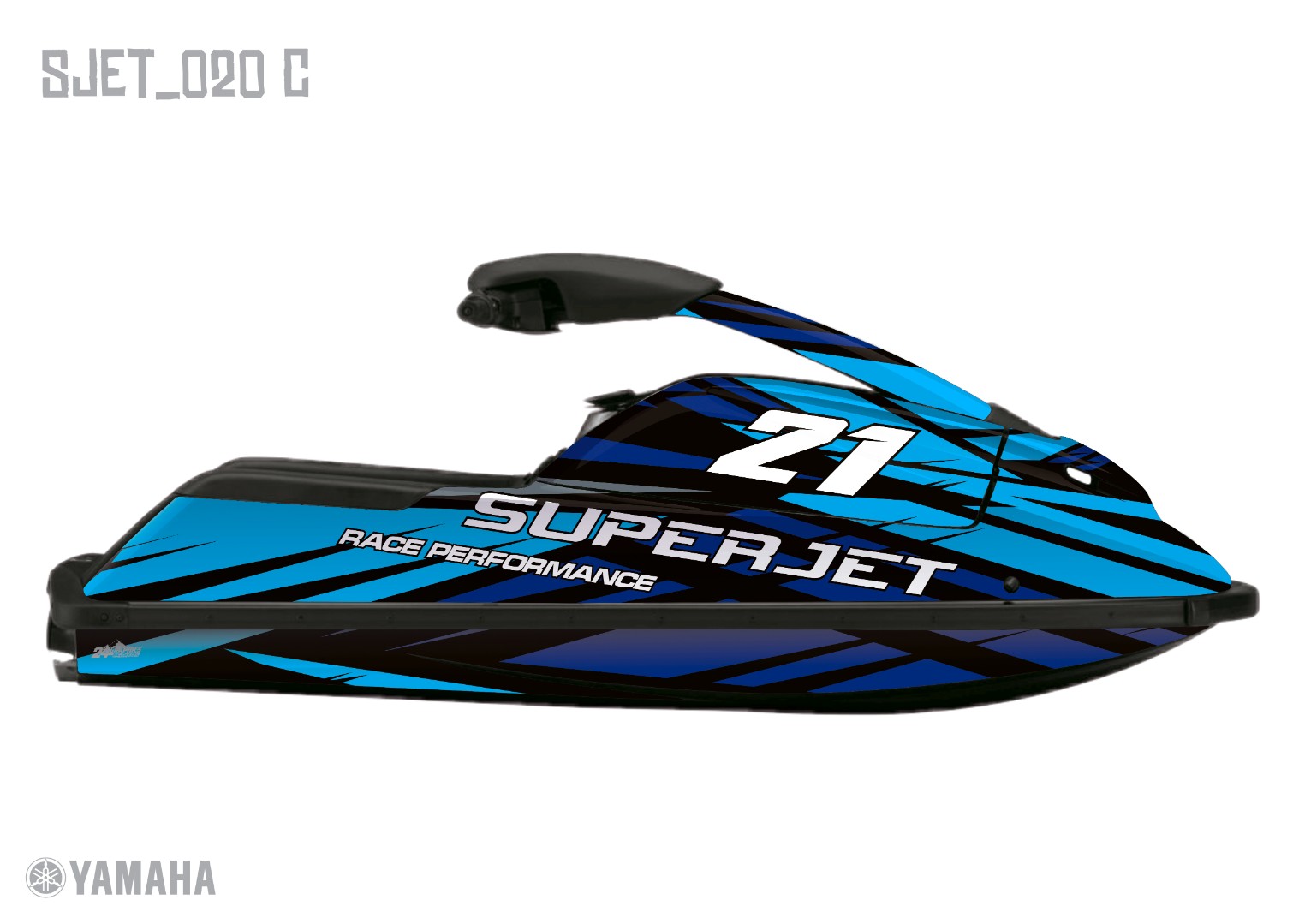 Наклейки Yamaha Super Jet 020_2