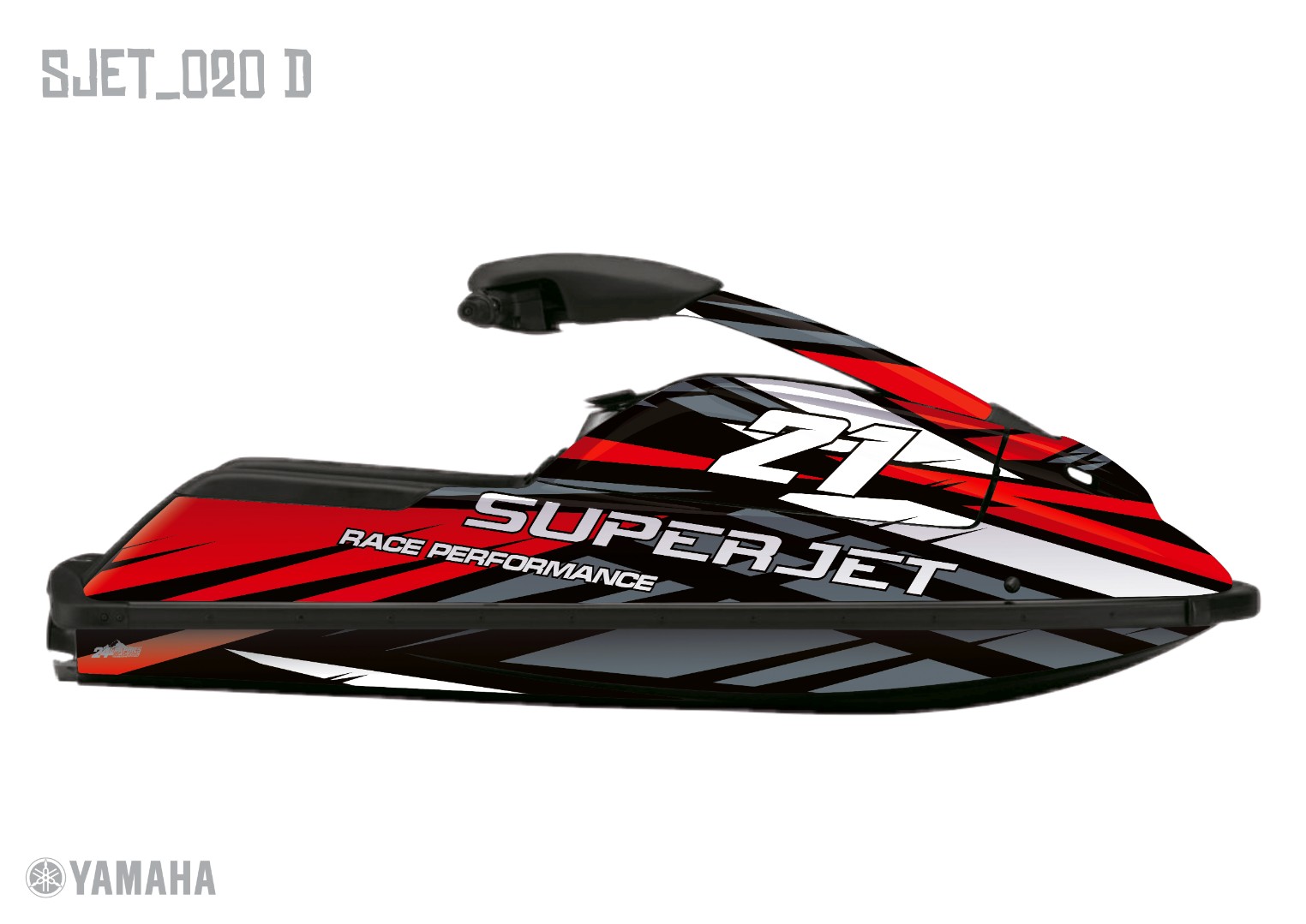 Наклейки Yamaha Super Jet 020_3