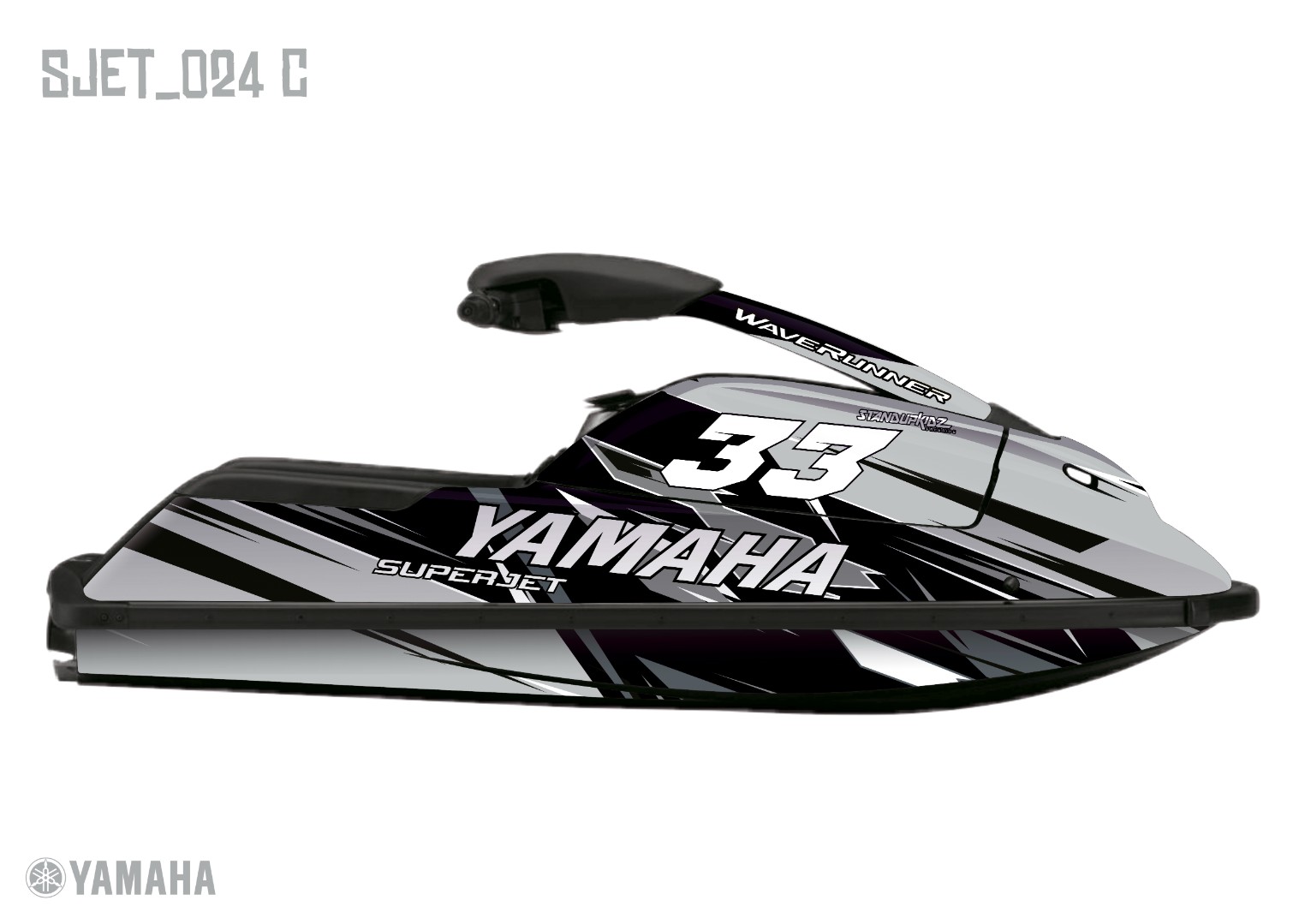 Наклейки Yamaha Super Jet 024_2