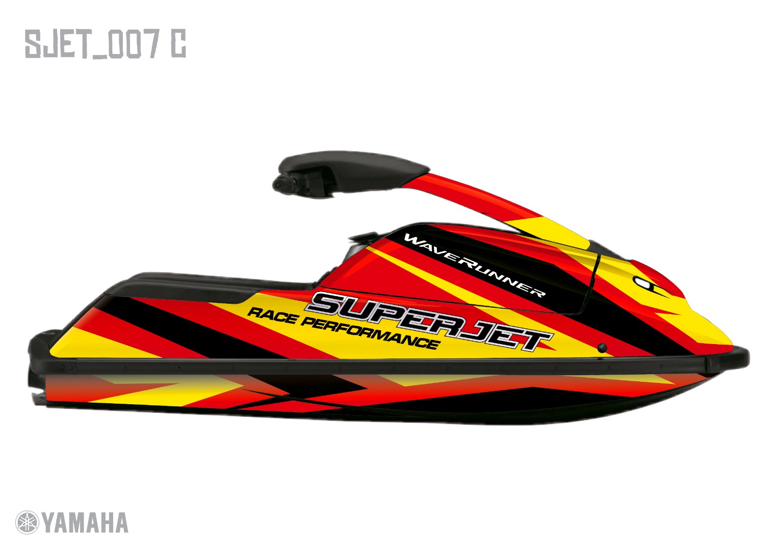 Наклейки Yamaha Super Jet 007_2