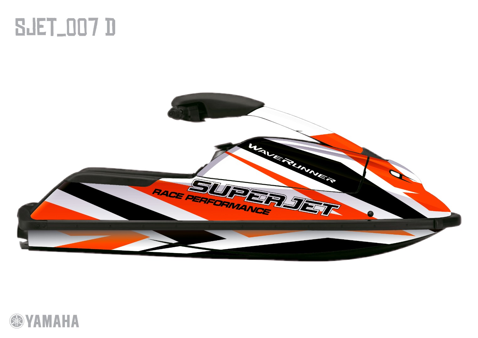 Наклейки Yamaha Super Jet 007_3