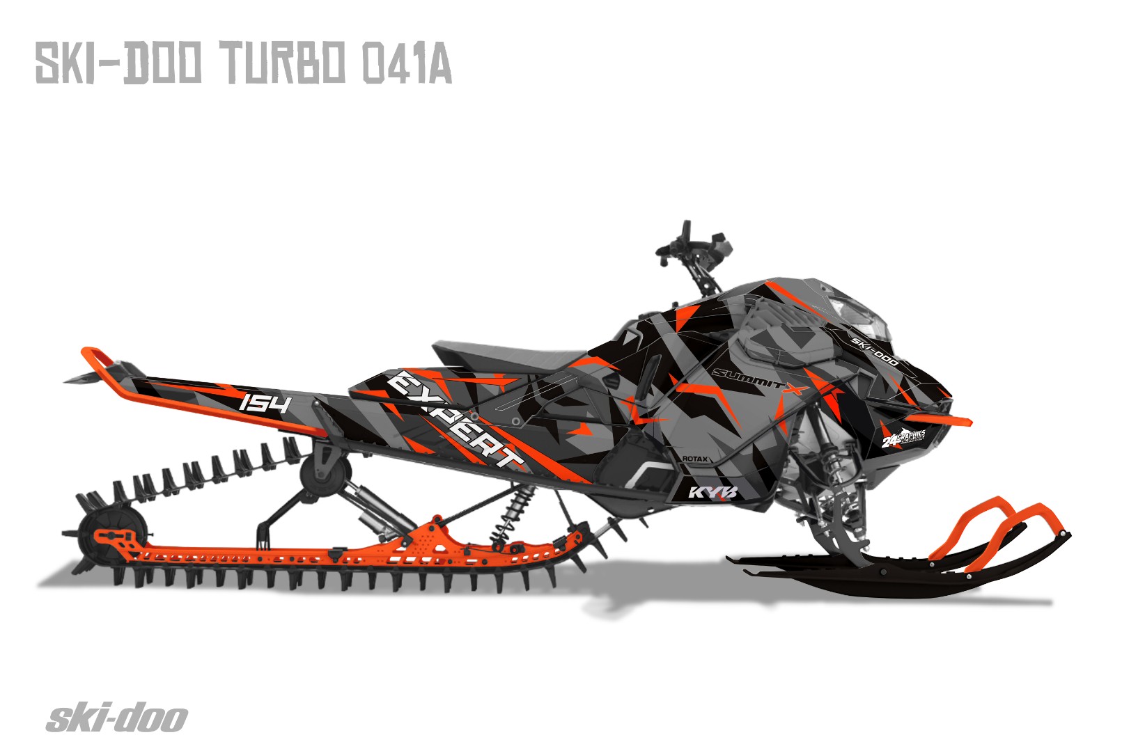 Наклейки Ski-doo Summit Turbo 041