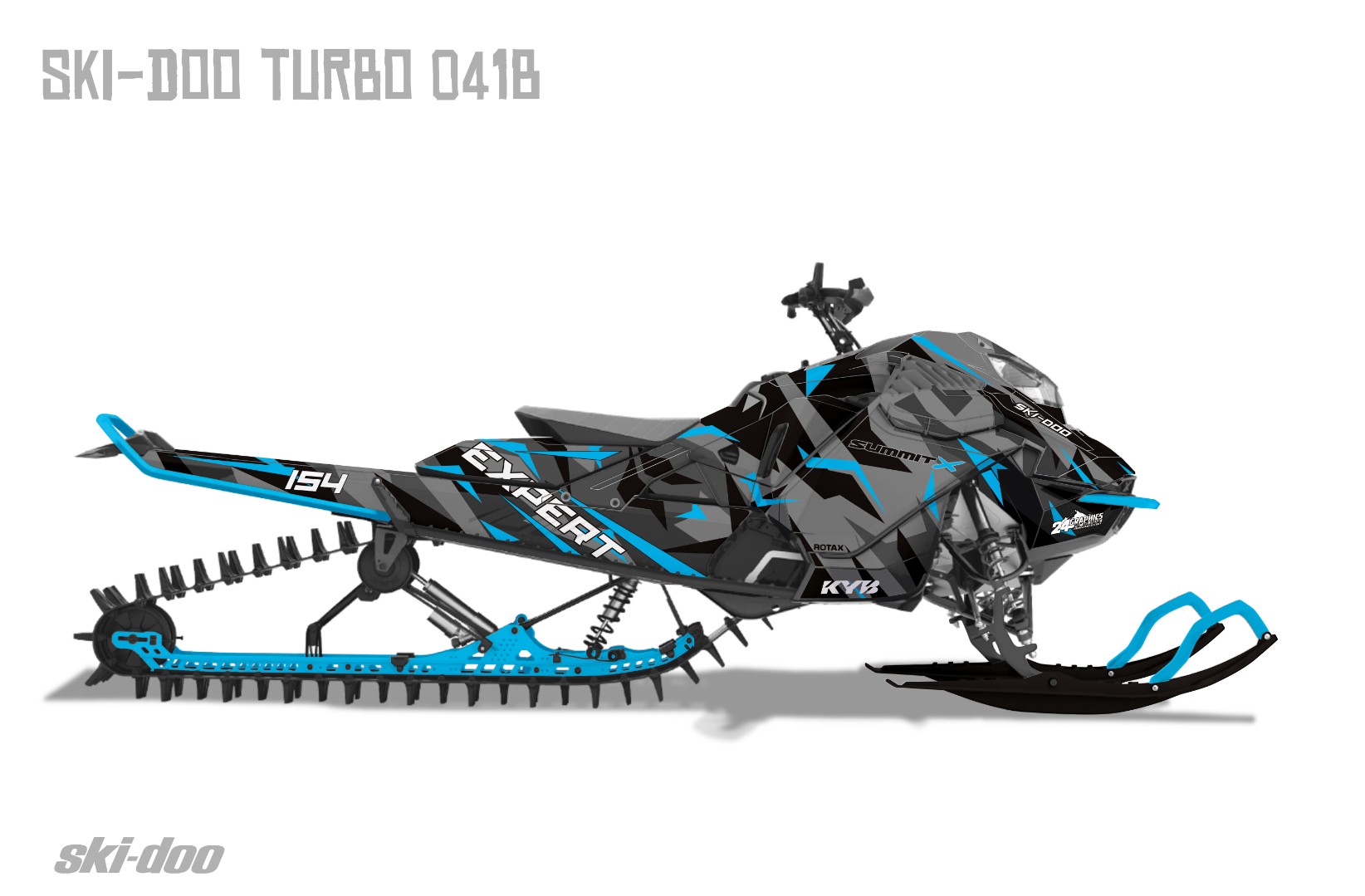 Наклейки Ski-doo Summit Turbo 041_1