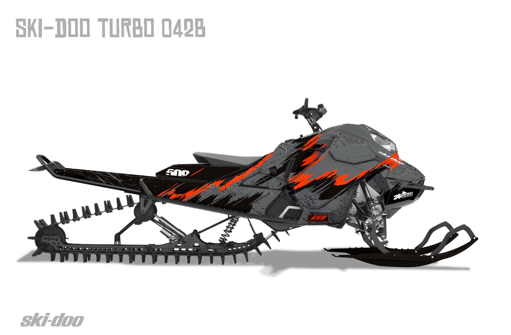 Наклейки Ski-doo Summit Turbo 042