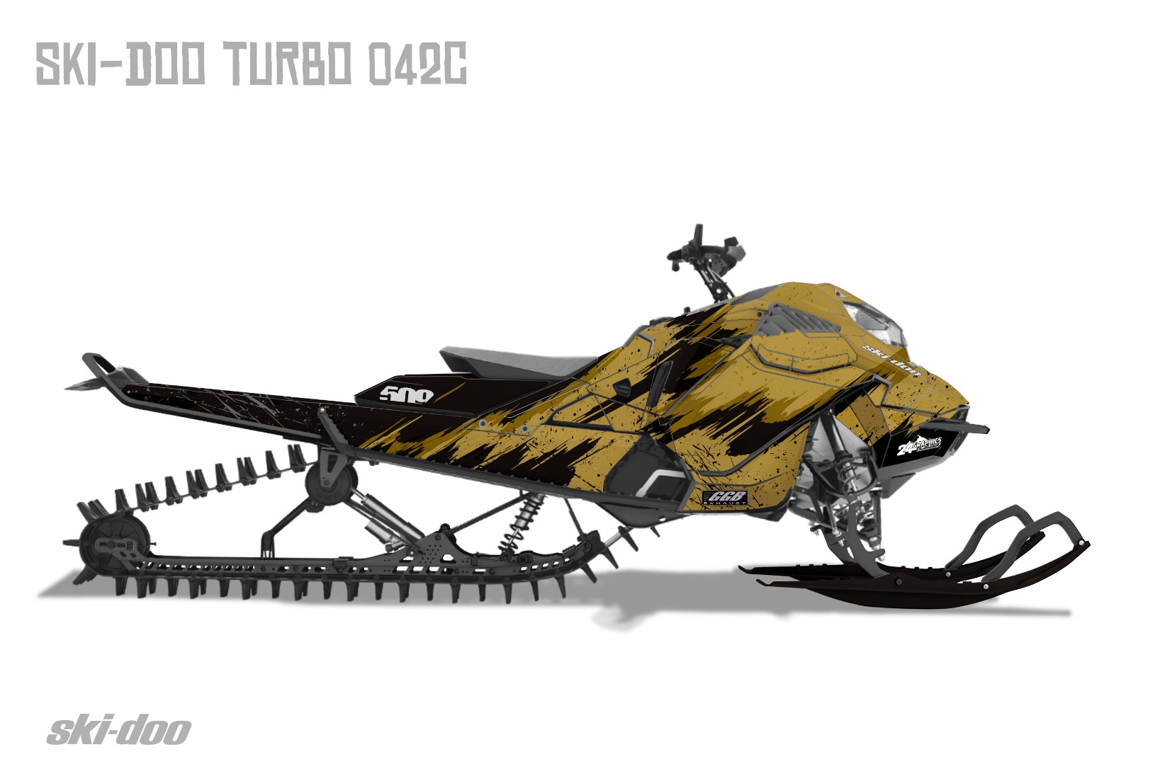 Наклейки Ski-doo Summit Turbo 042_1