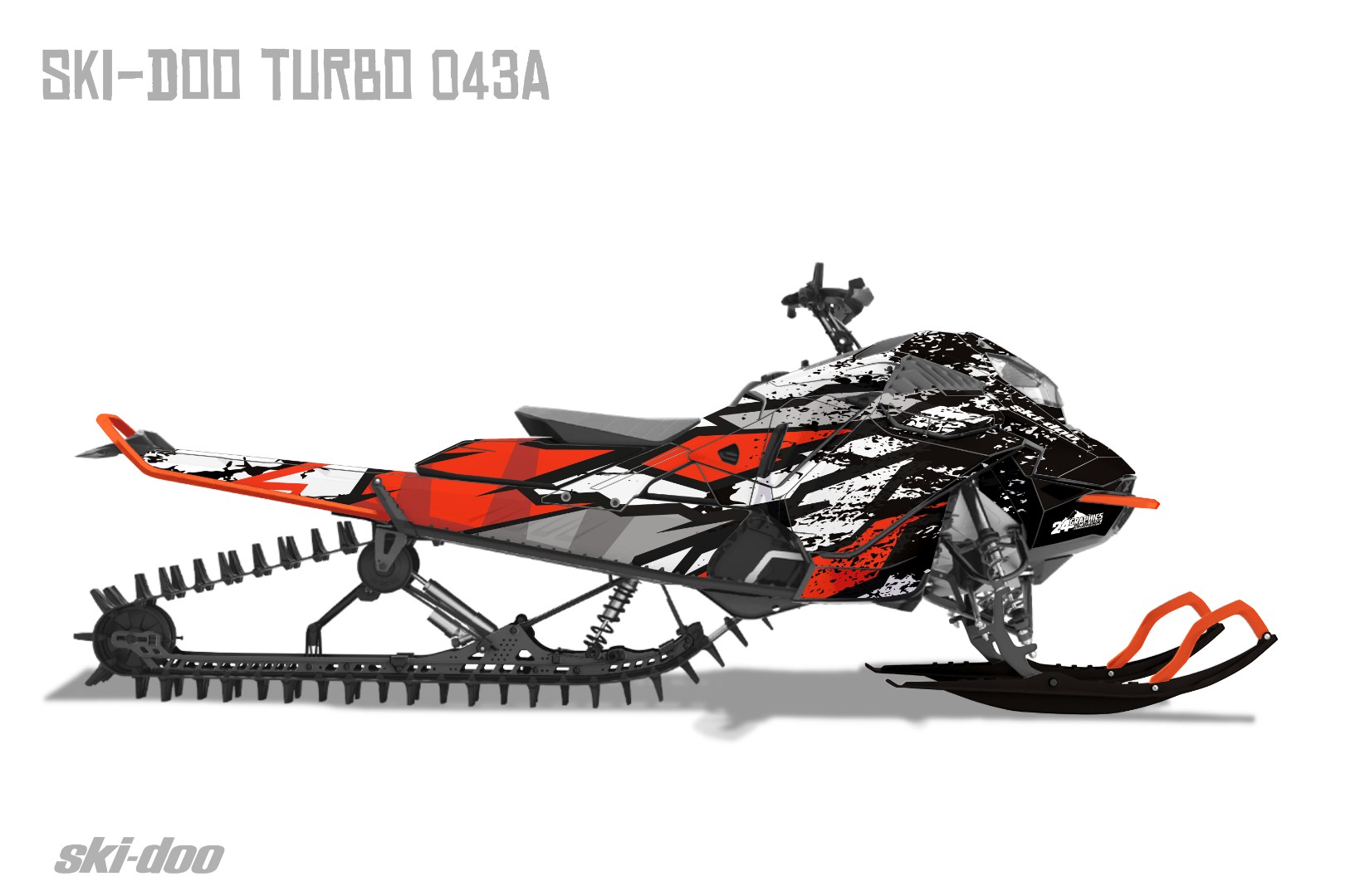 Наклейки Ski-doo Summit Turbo 043