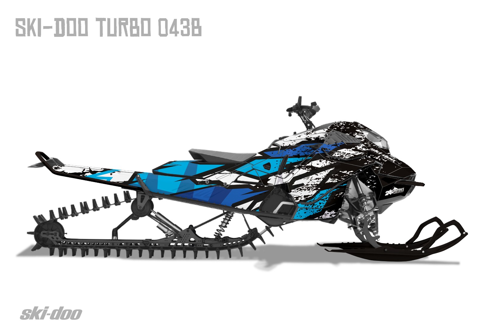 Наклейки Ski-doo Summit Turbo 043_1