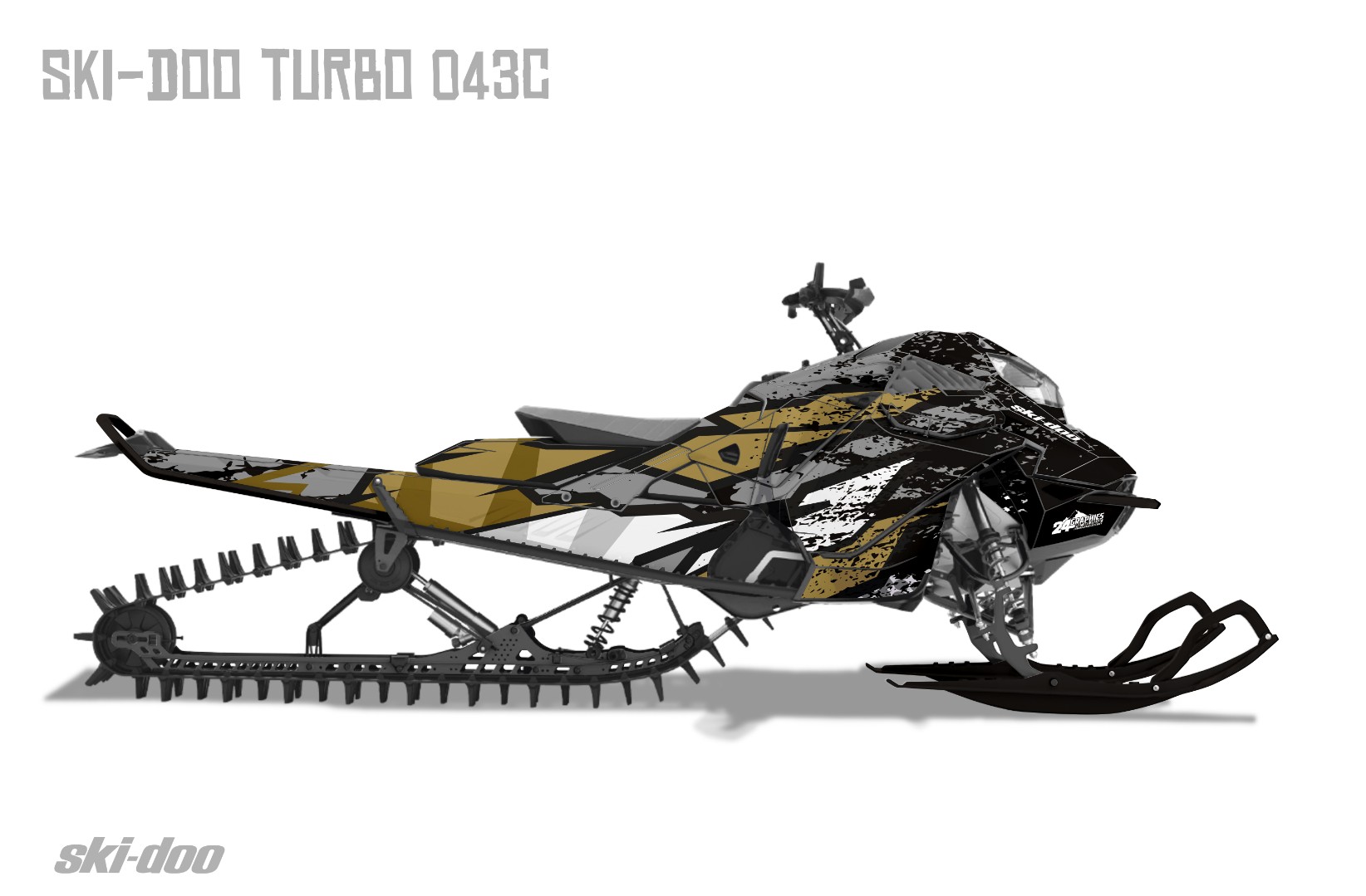 Наклейки Ski-doo Summit Turbo 043_2