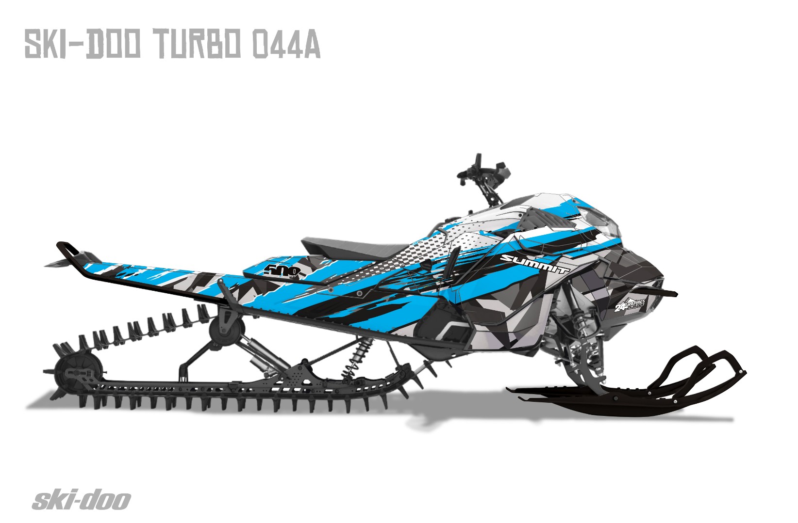 Наклейки Ski-doo Summit Turbo 044