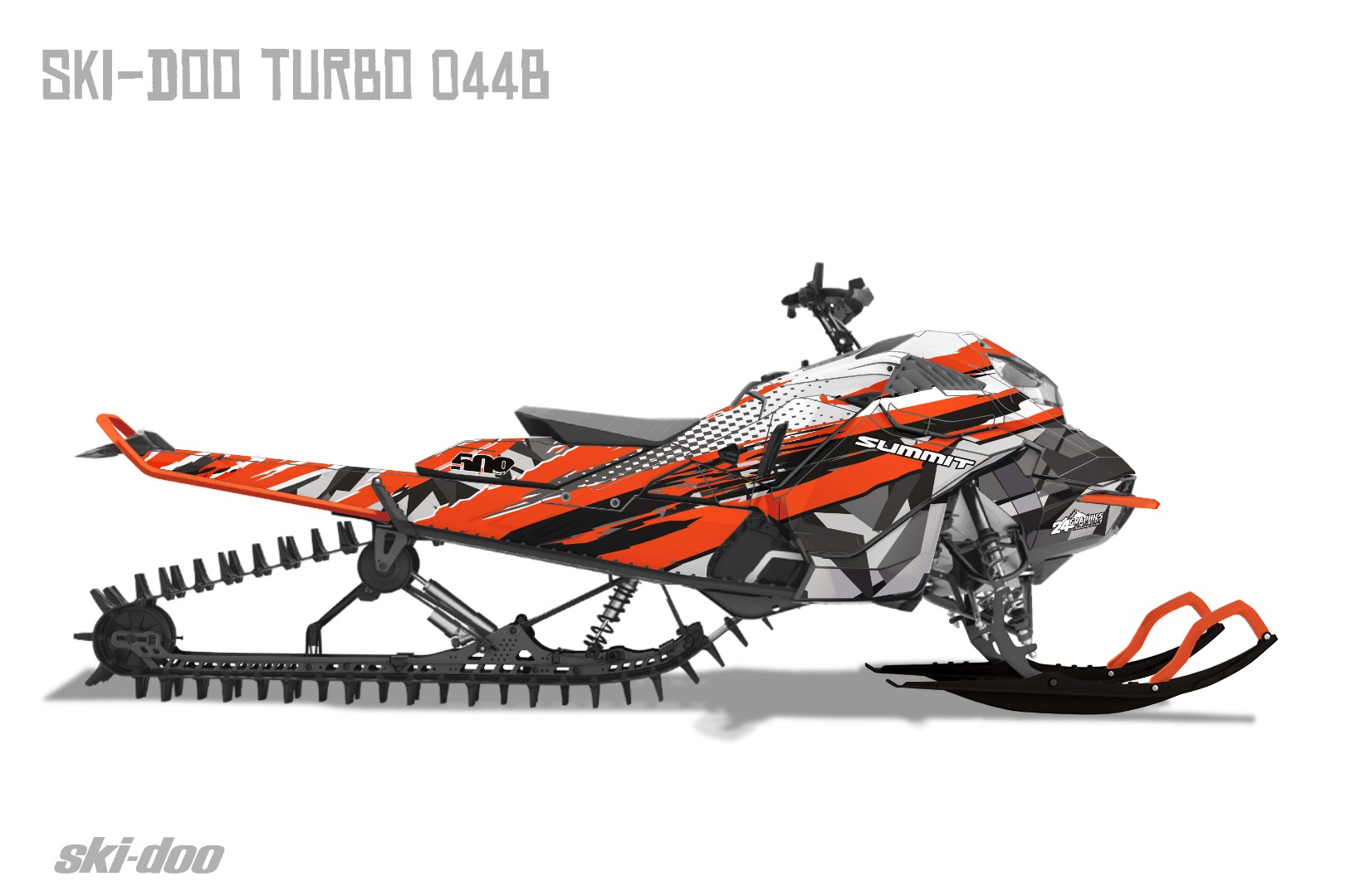 Наклейки Ski-doo Summit Turbo 044_1