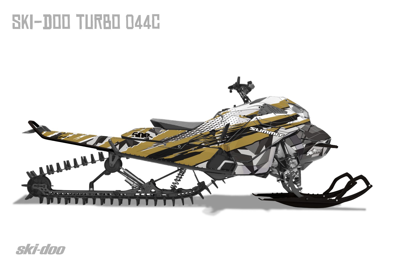 Наклейки Ski-doo Summit Turbo 044_2