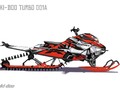 Наклейки Ski-doo Summit Turbo 001_0