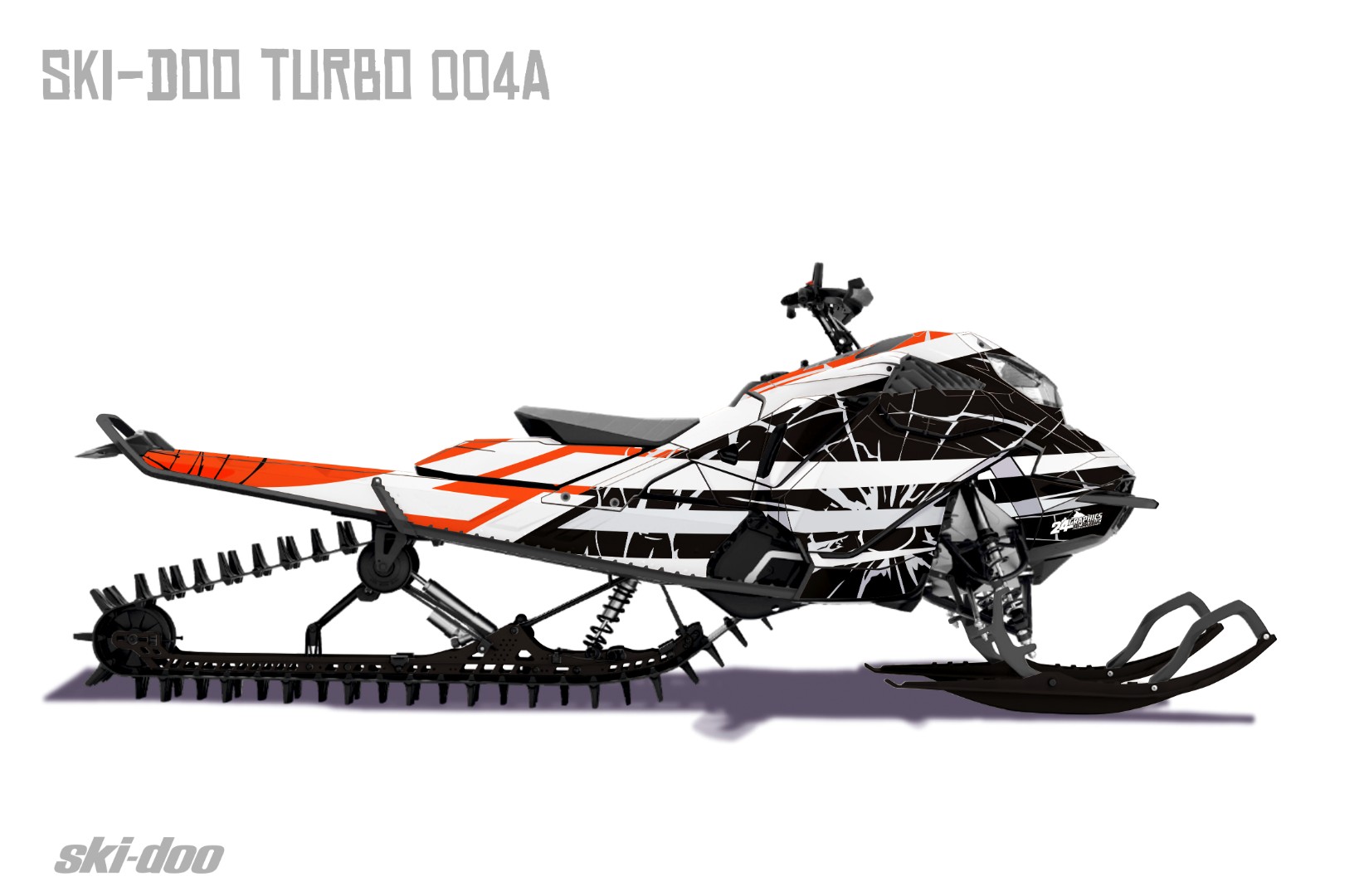 Наклейки Ski-doo Summit Turbo 004