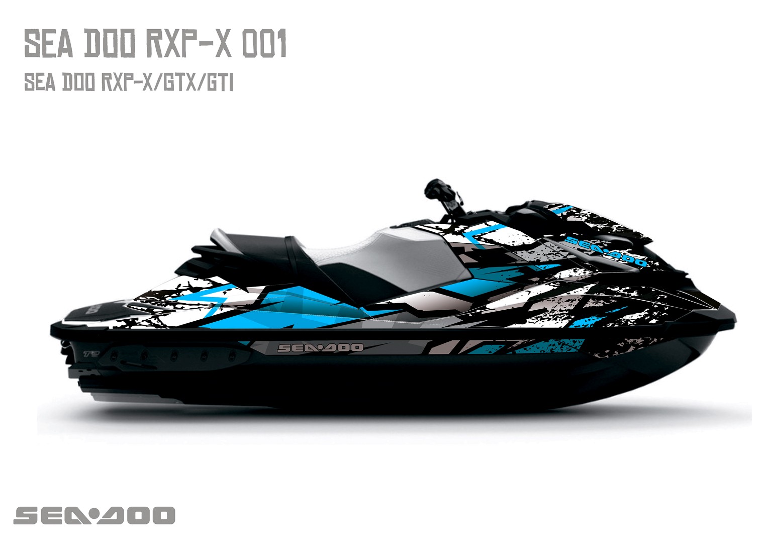 Наклейки на гидроцикл SEA-DOO RXP/RXT/GTI 001_2