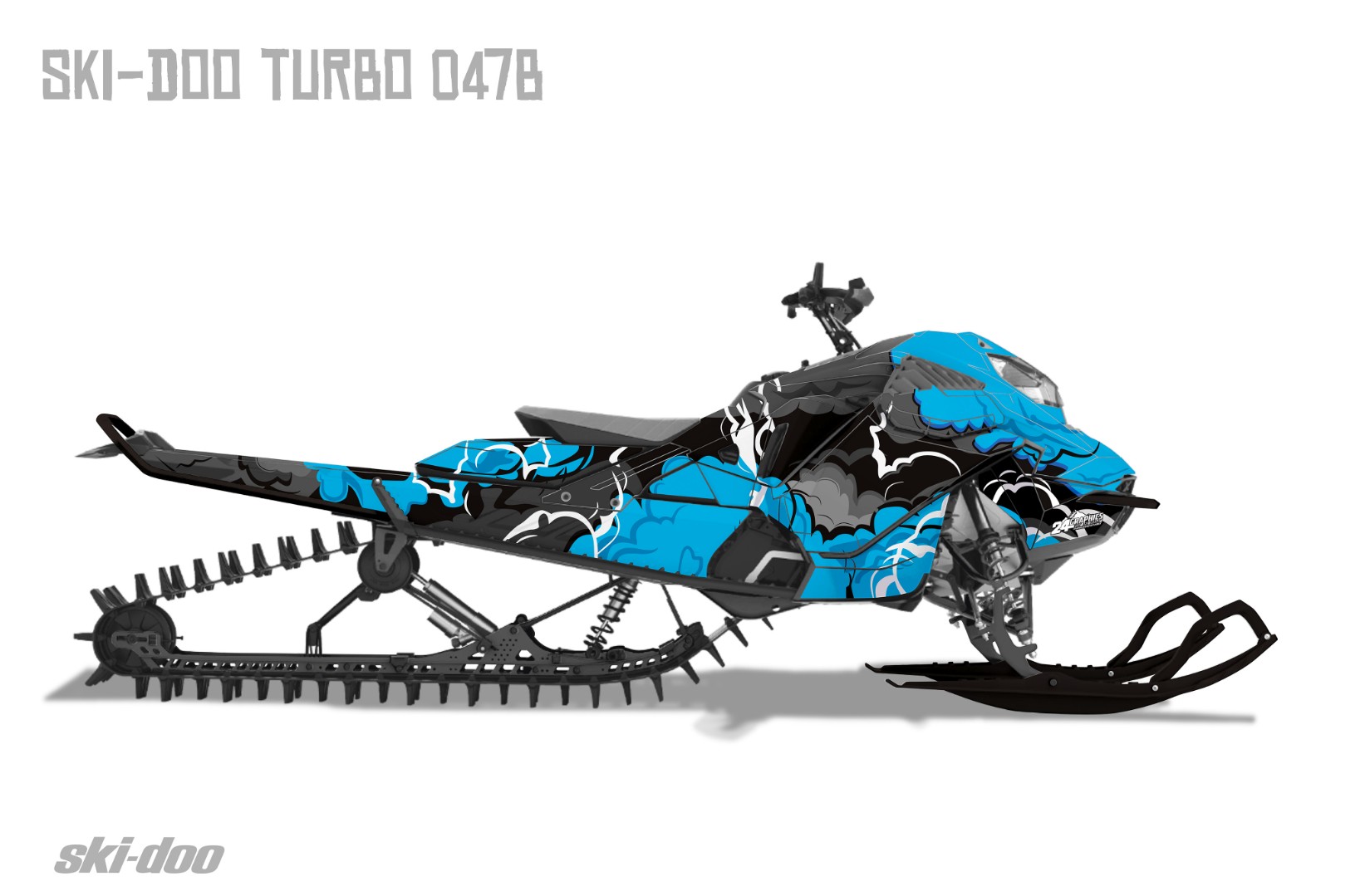 Наклейки Ski-doo Summit Turbo 047_1