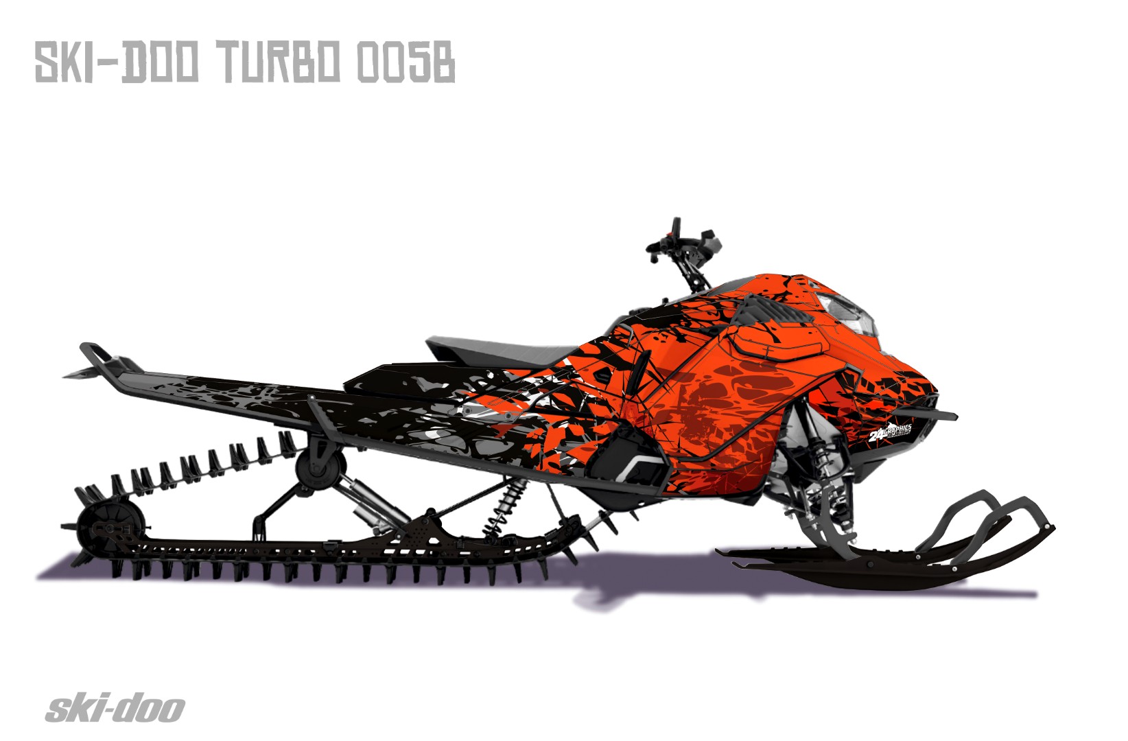 Наклейки Ski-doo Summit Turbo 005_1