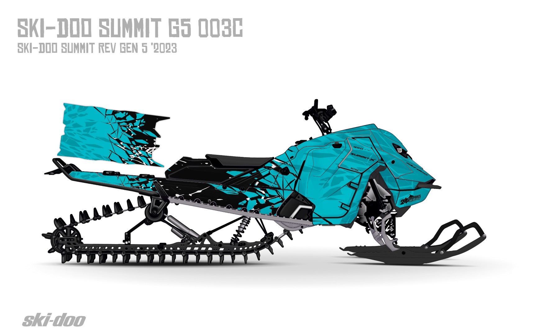 Наклейки Ski-doo Summit REV GEN5 003