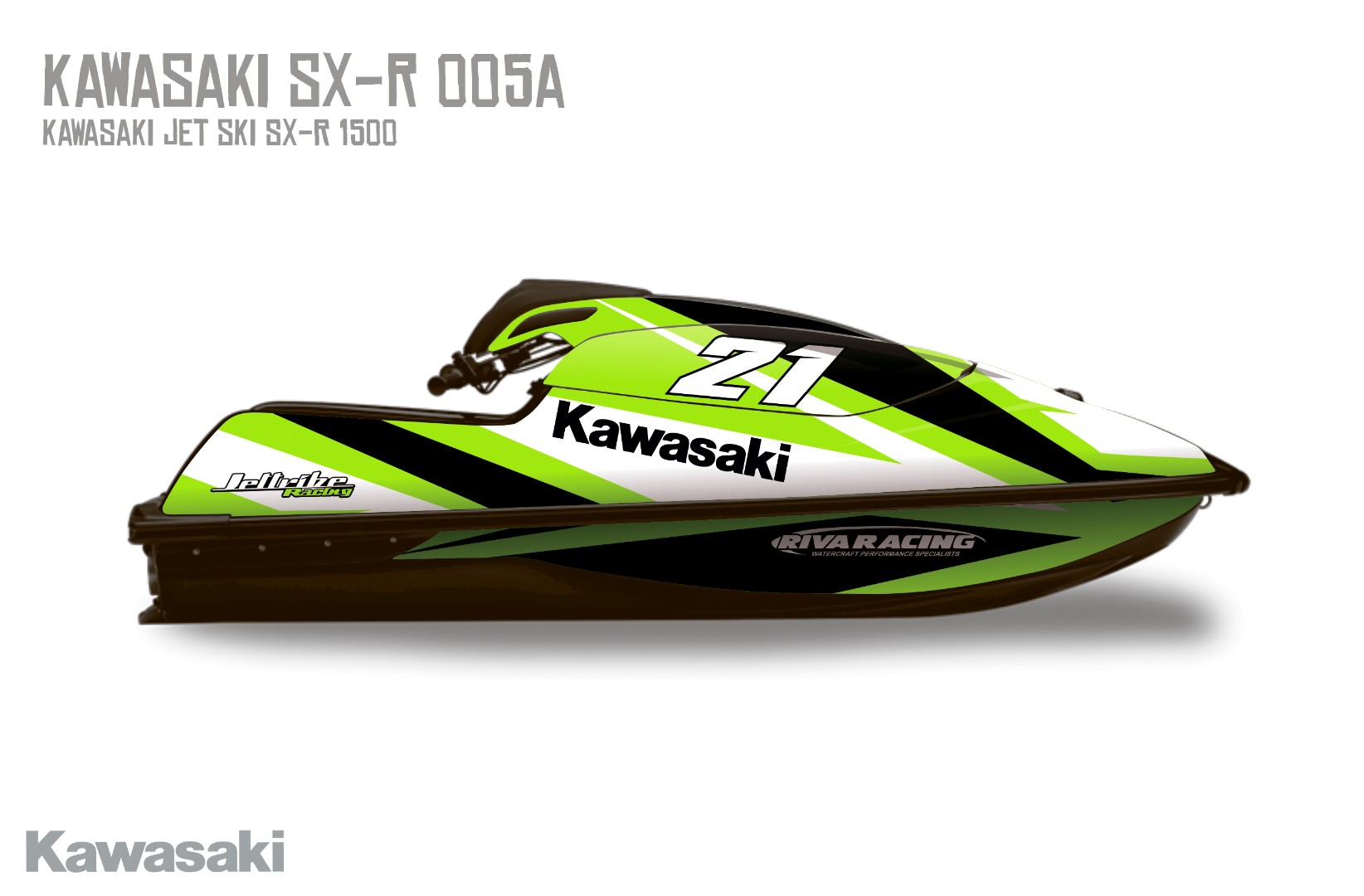 Наклейки Kawasaki SX-R 1500 005