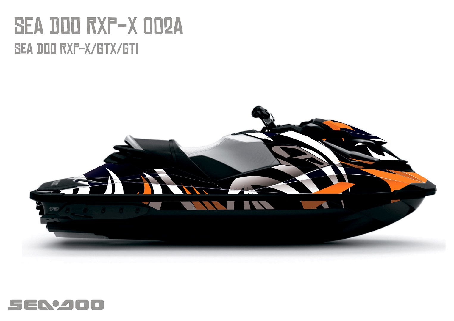 Наклейки на гидроцикл SEA-DOO RXP/RXT/GTI 002