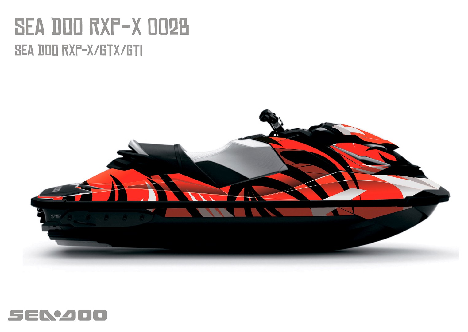 Наклейки на гидроцикл SEA-DOO RXP/RXT/GTI 002_1