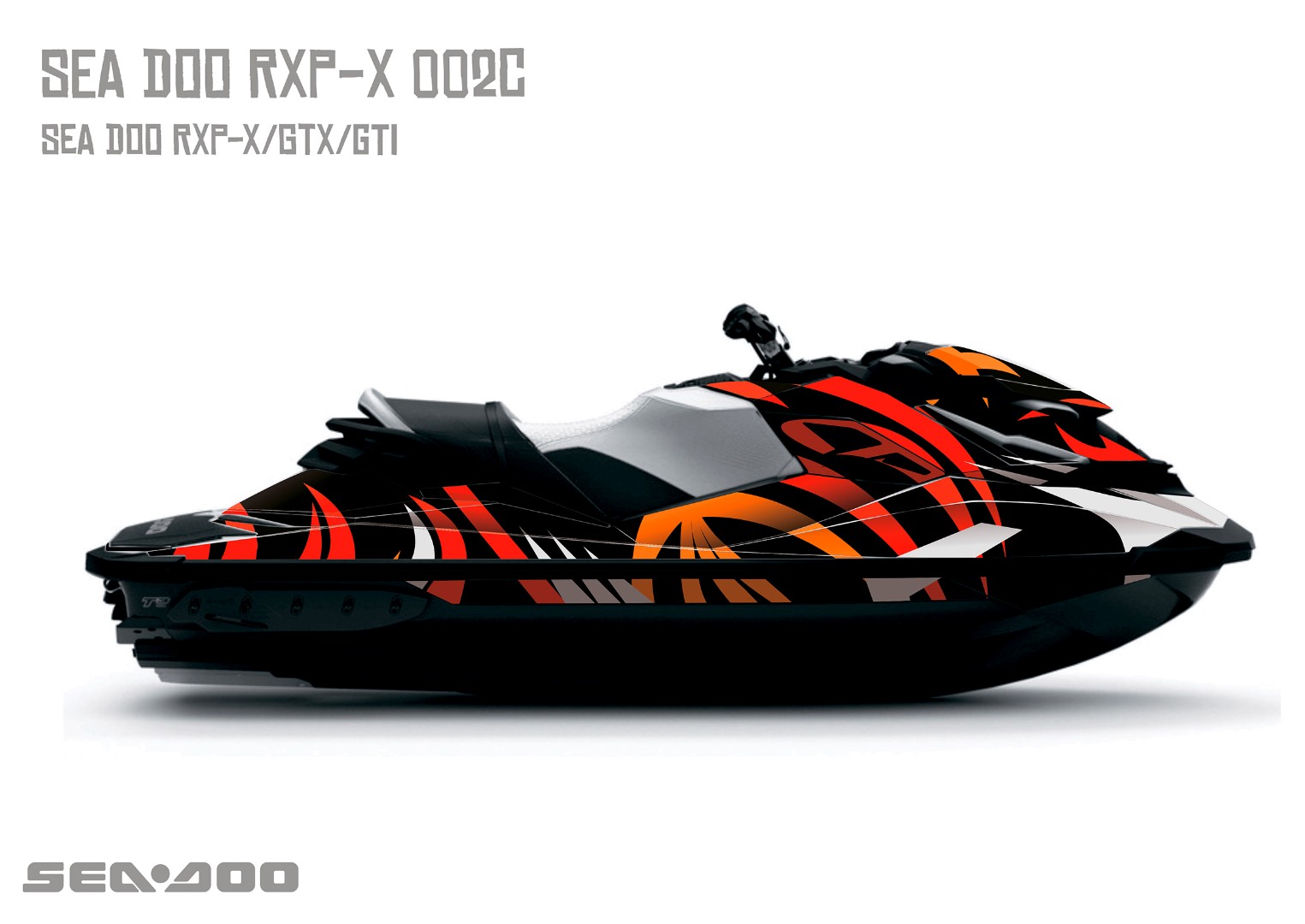 Наклейки на гидроцикл SEA-DOO RXP/RXT/GTI 002_2