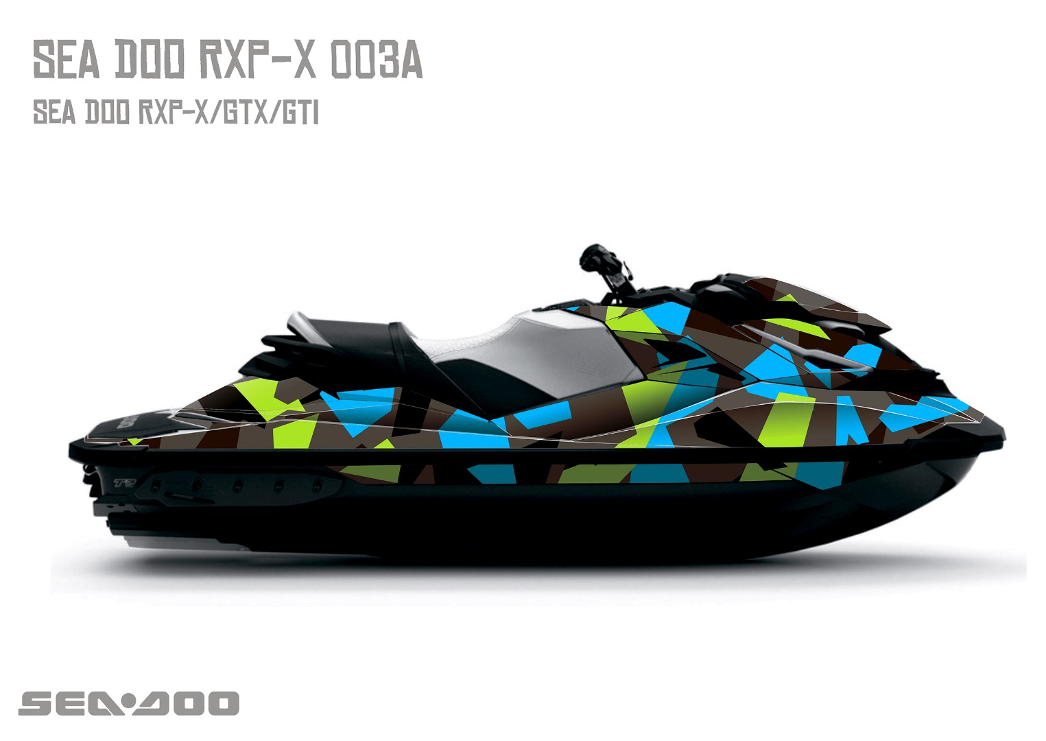 Наклейки на гидроцикл SEA-DOO RXP/RXT/GTI 003