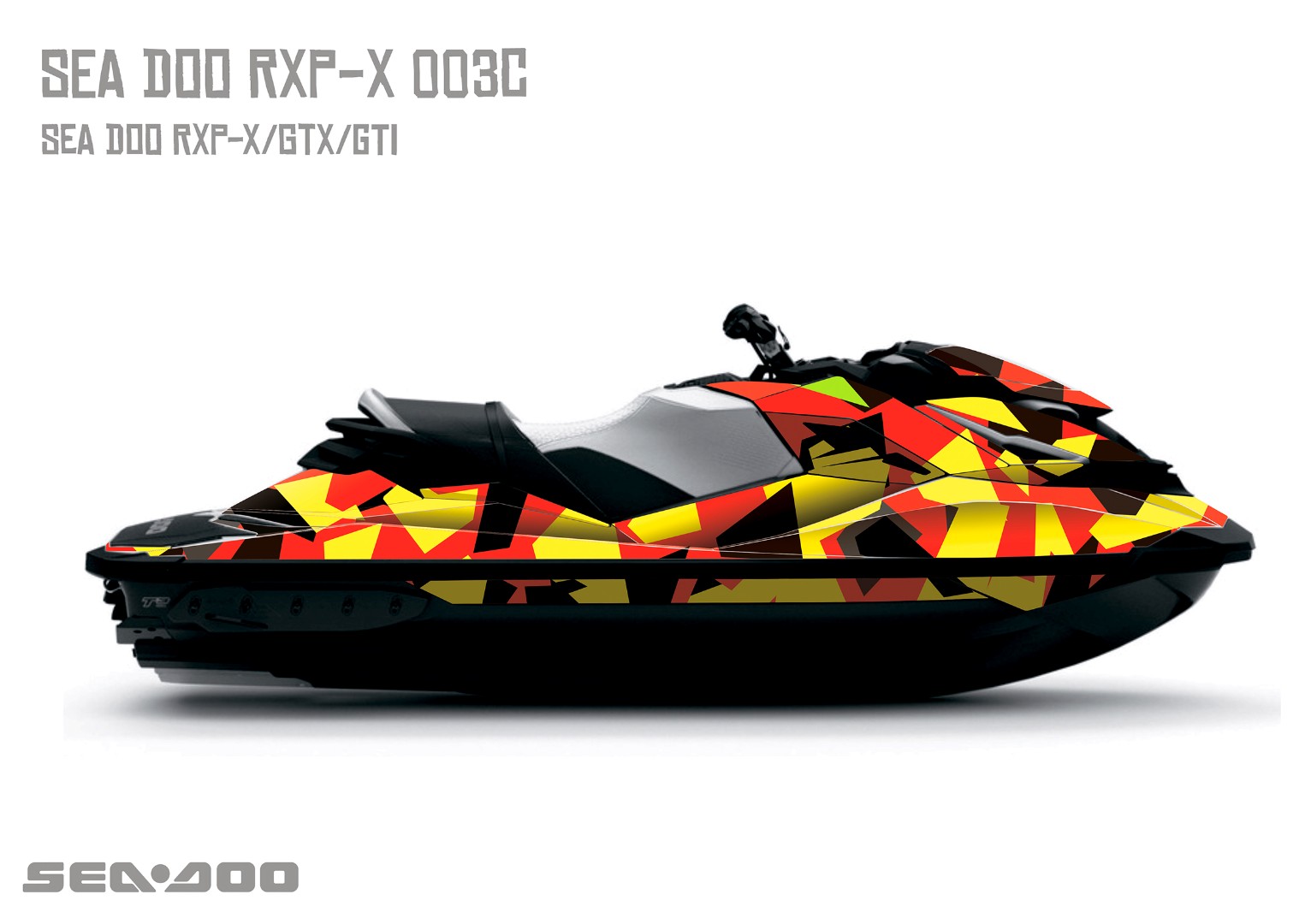 Наклейки на гидроцикл SEA-DOO RXP/RXT/GTI 003_2