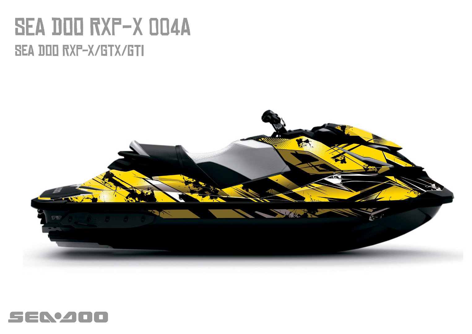 Наклейки на гидроцикл SEA-DOO RXP/RXT/GTI 004