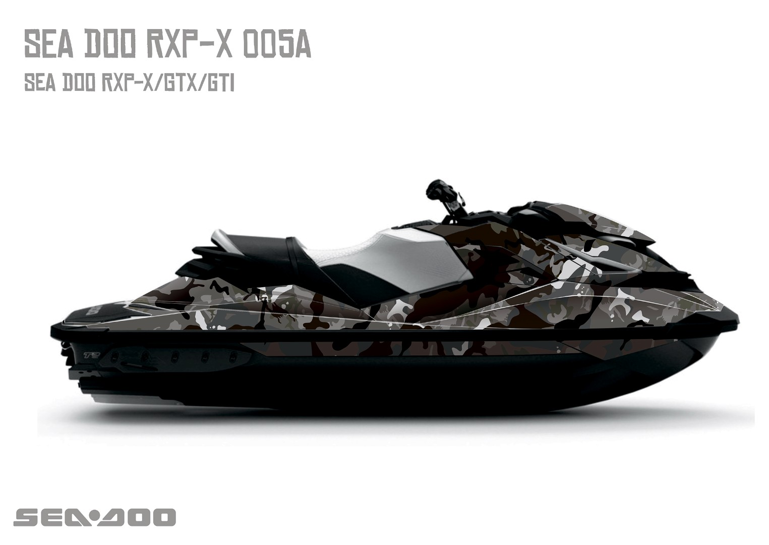 Наклейки на гидроцикл SEA-DOO RXP/RXT/GTI 005