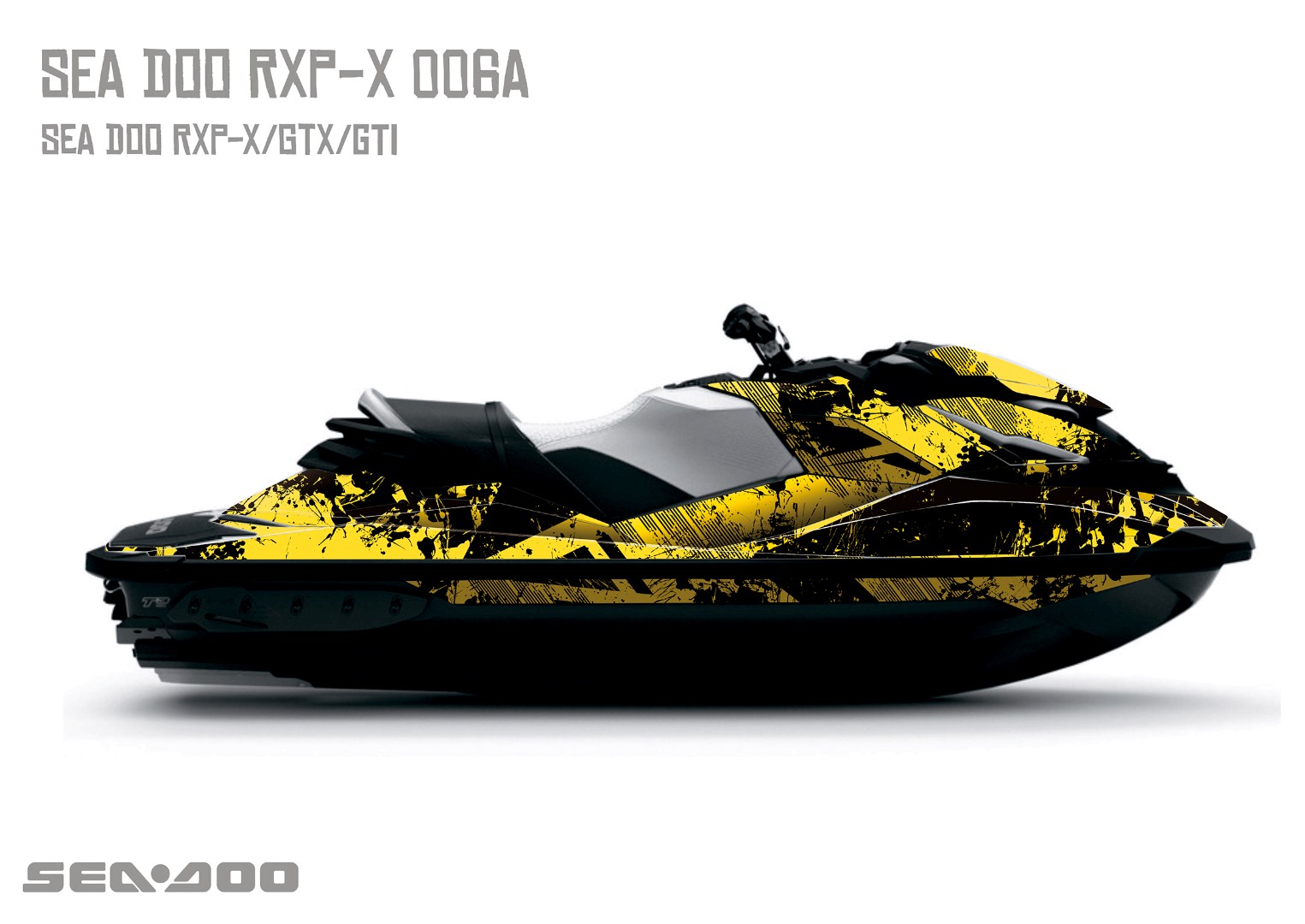 Наклейки на гидроцикл SEA-DOO RXP/RXT/GTI 006