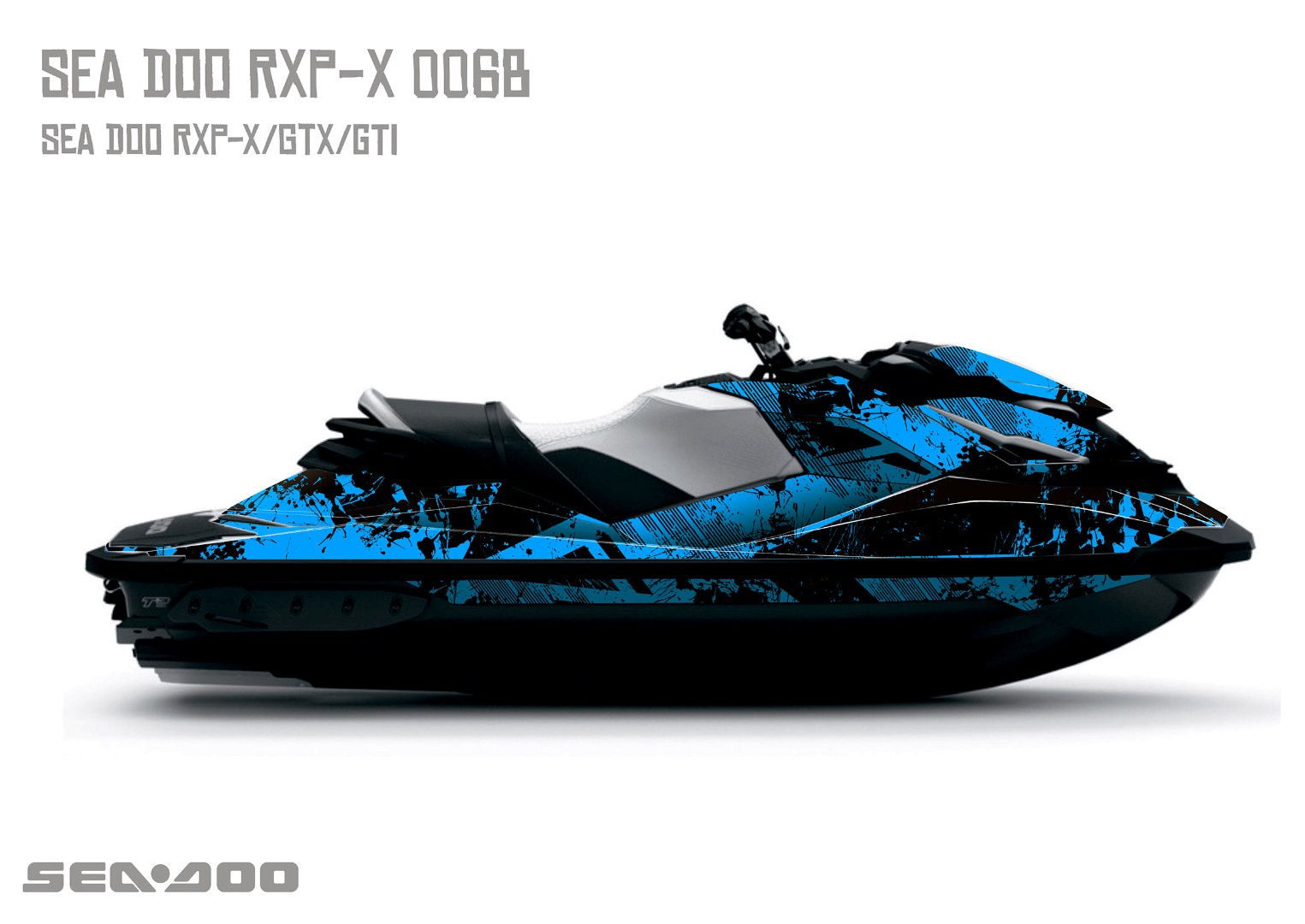 Наклейки на гидроцикл SEA-DOO RXP/RXT/GTI 006_1