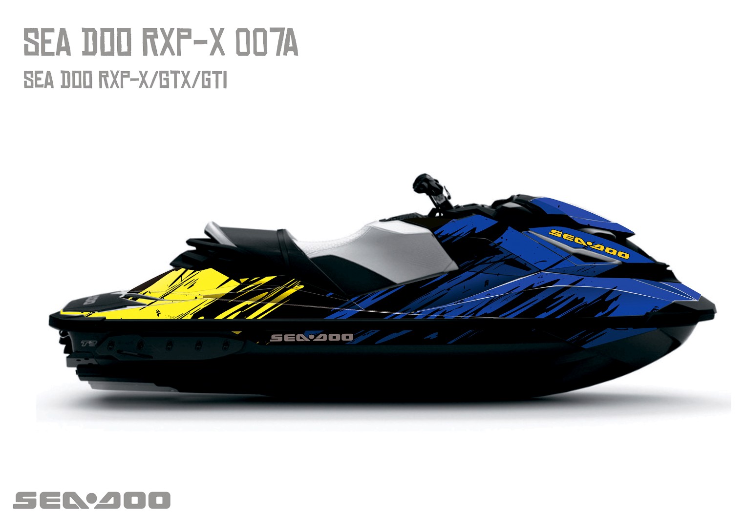 Наклейки на гидроцикл SEA-DOO RXP/RXT/GTI 007