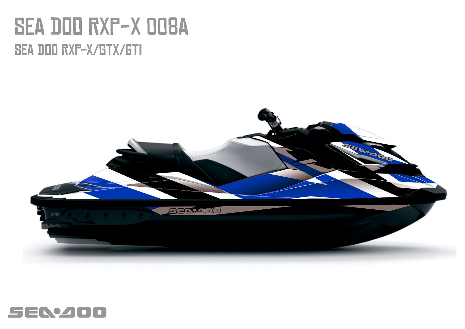 Наклейки на гидроцикл SEA-DOO RXP/RXT/GTI 008