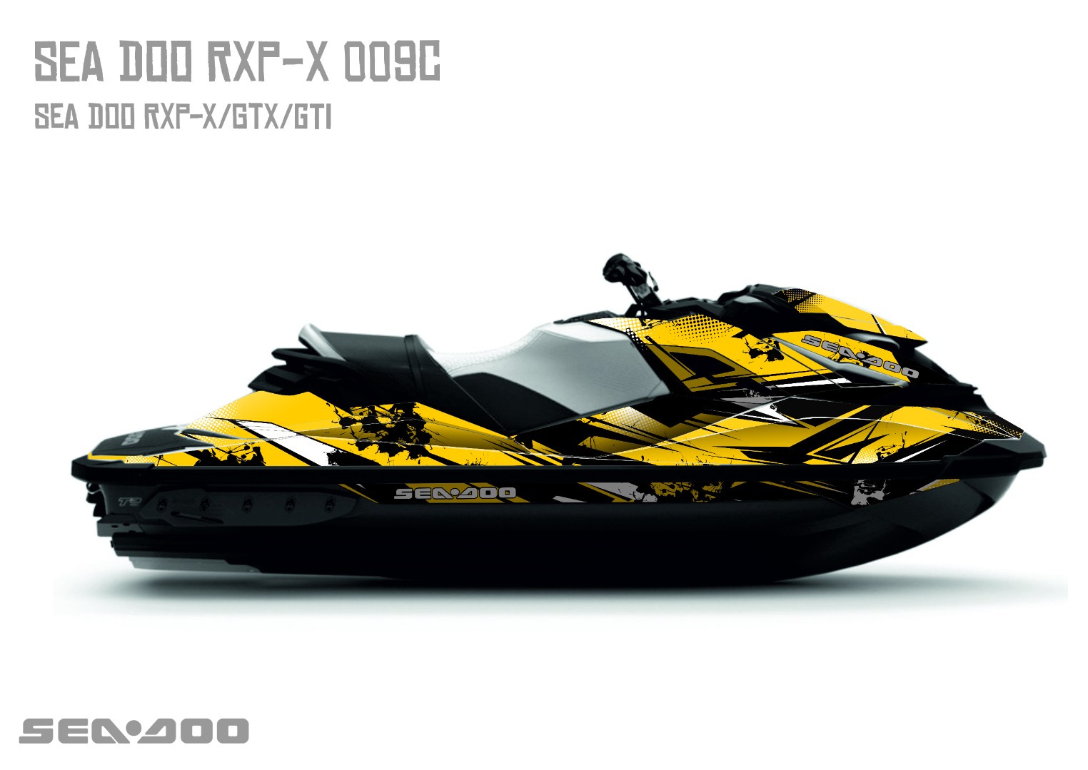 Наклейки на гидроцикл SEA-DOO RXP/RXT/GTI 009_2