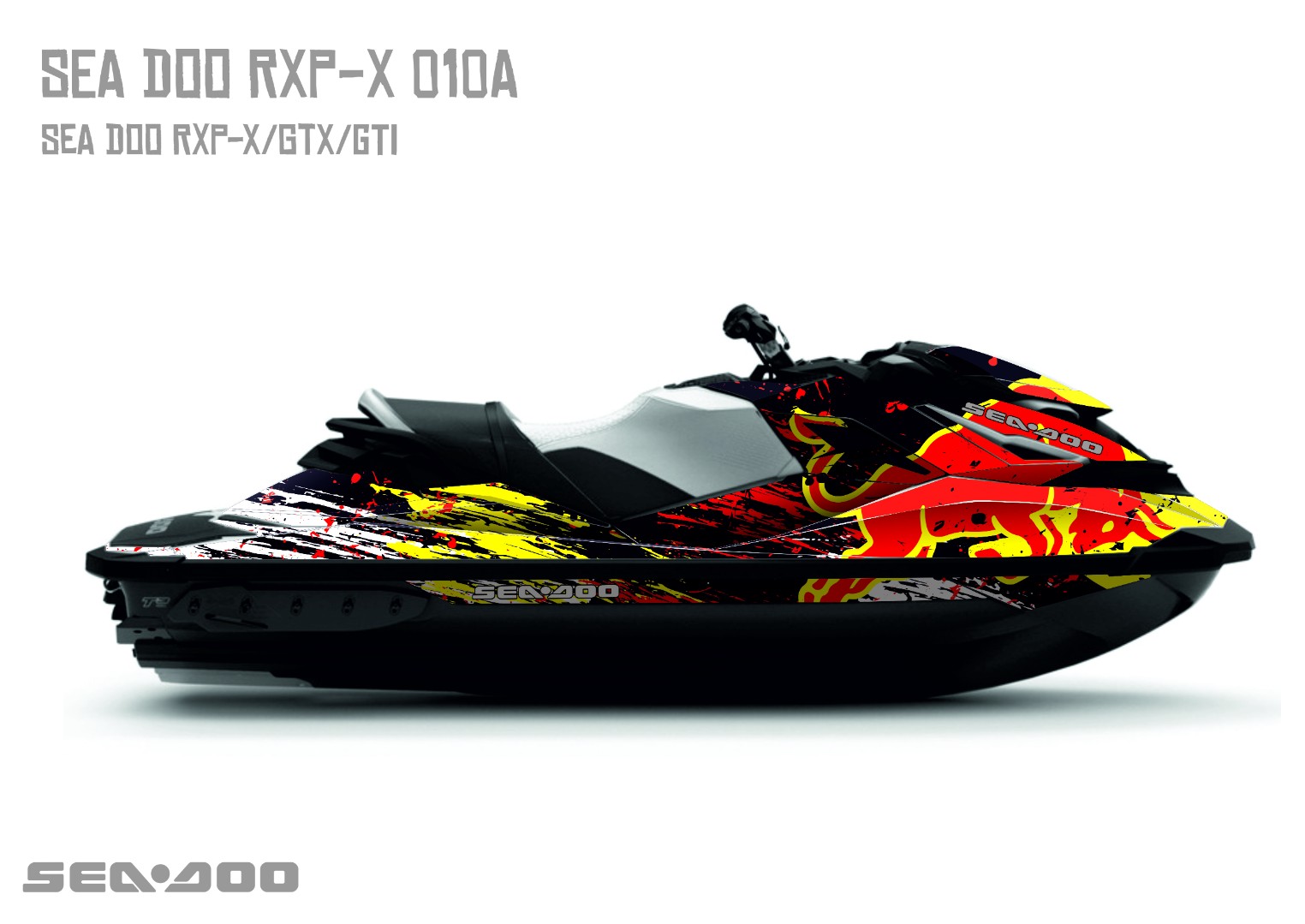 Наклейки на гидроцикл SEA-DOO RXP/RXT/GTI 010