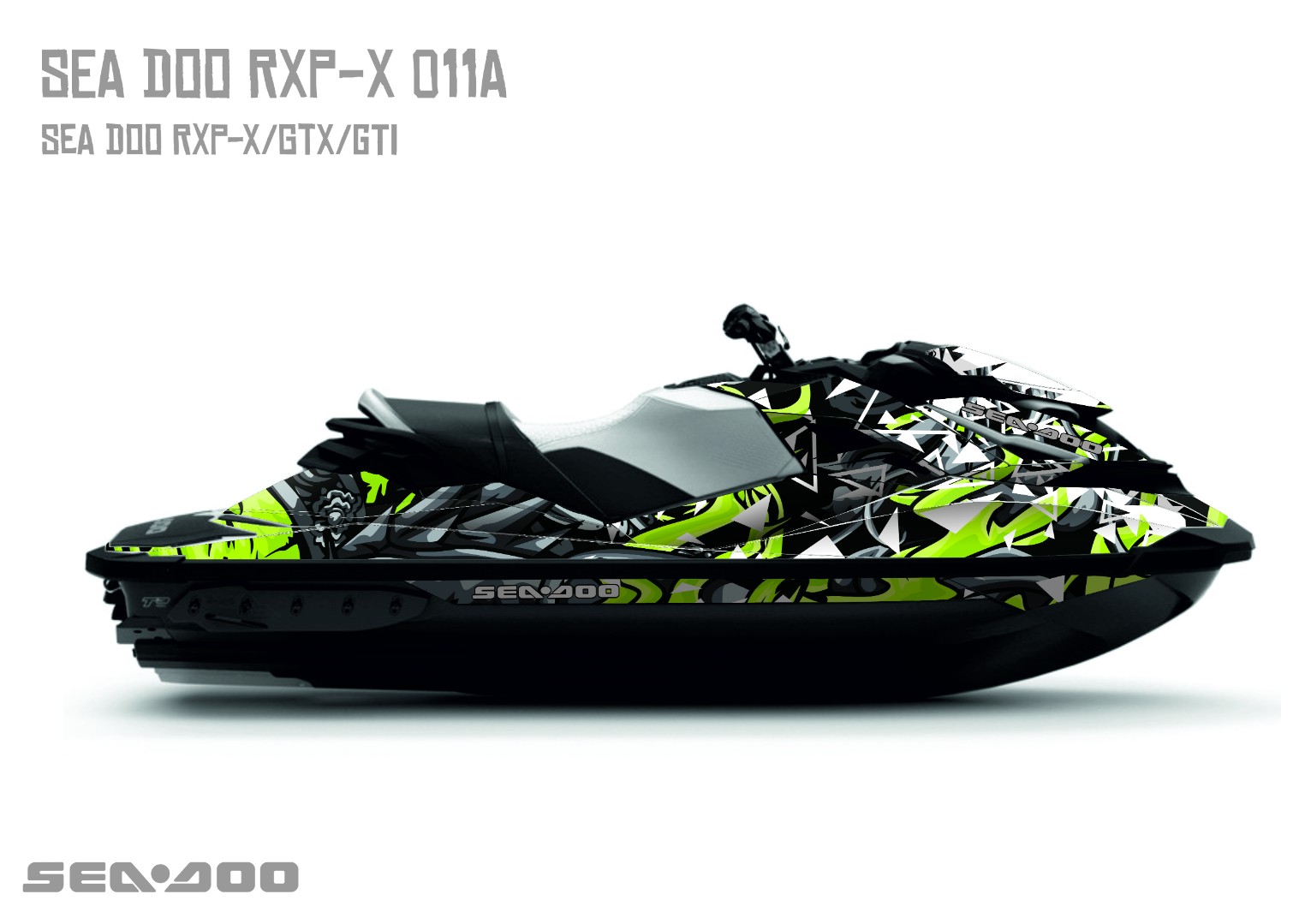 Наклейки на гидроцикл SEA-DOO RXP/RXT/GTI 011