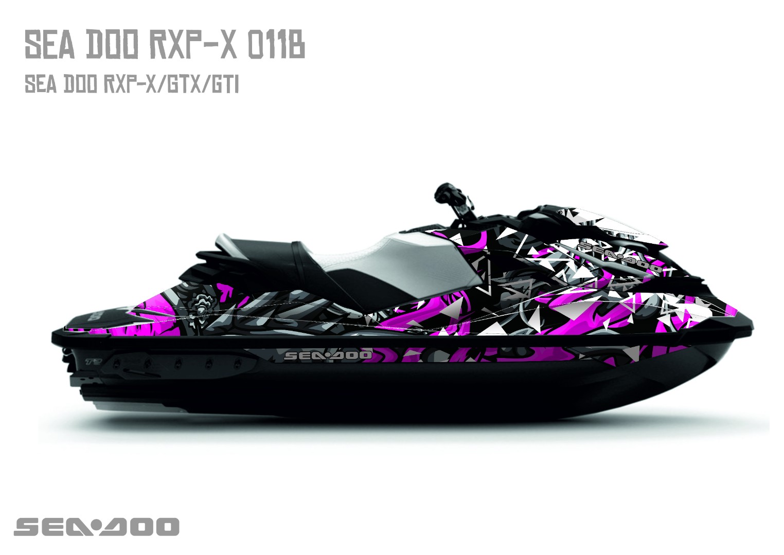 Наклейки на гидроцикл SEA-DOO RXP/RXT/GTI 011_1