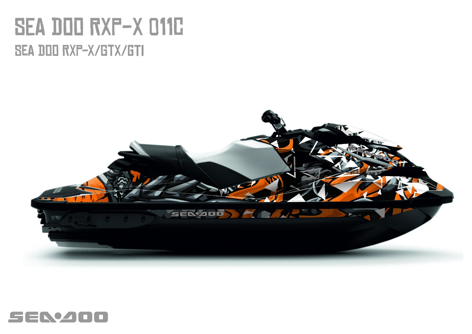 Наклейки на гидроцикл SEA-DOO RXP/RXT/GTI 011_2