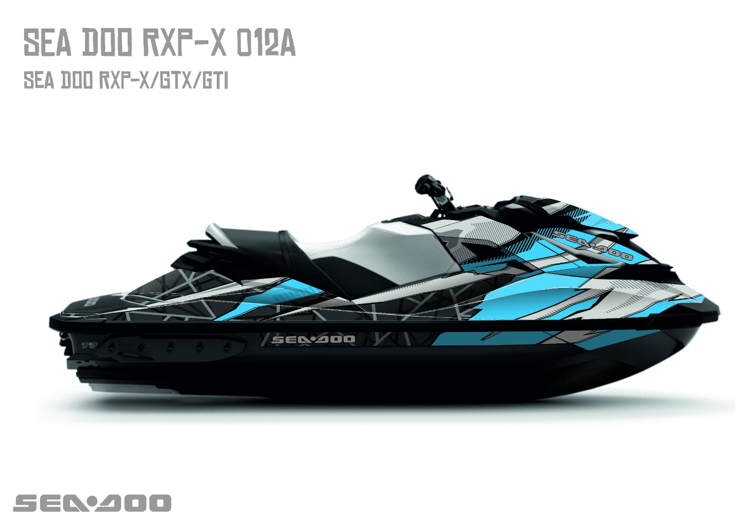 Наклейки на гидроцикл SEA-DOO RXP/RXT/GTI 012