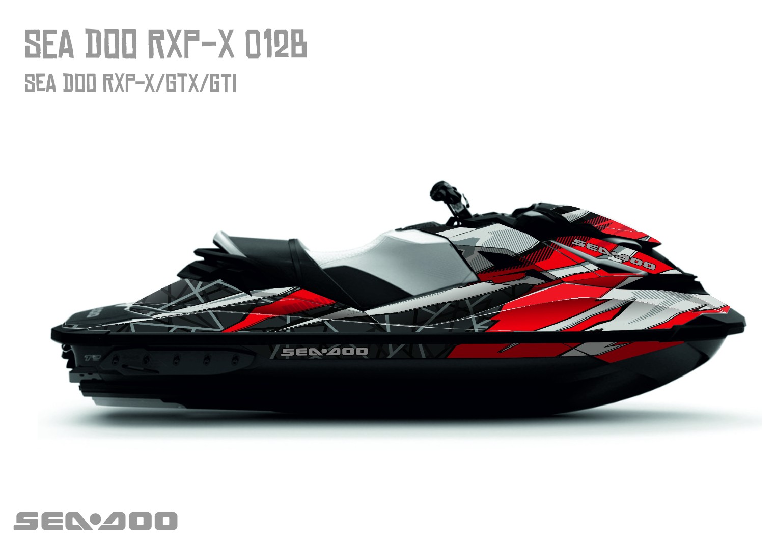 Наклейки на гидроцикл SEA-DOO RXP/RXT/GTI 012_1