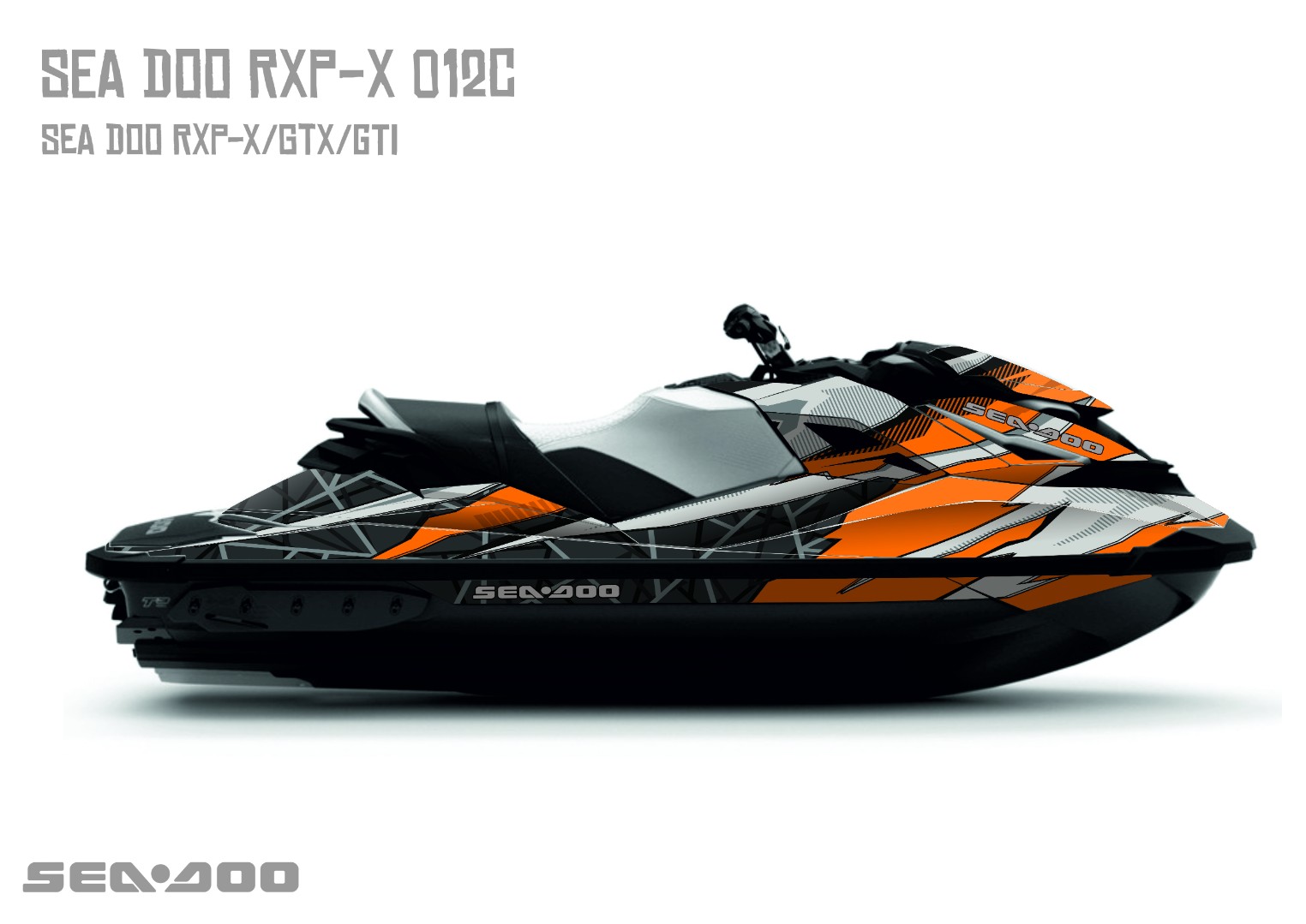 Наклейки на гидроцикл SEA-DOO RXP/RXT/GTI 012_2