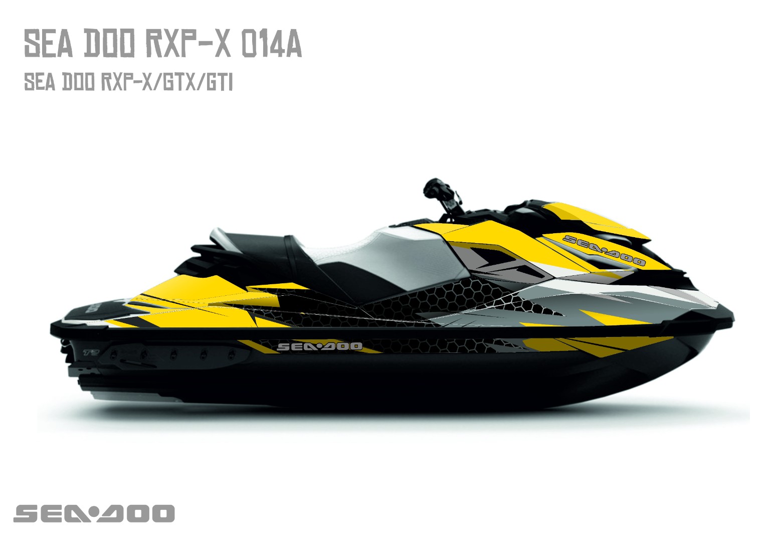 Наклейки на гидроцикл SEA-DOO RXP/RXT/GTI 014