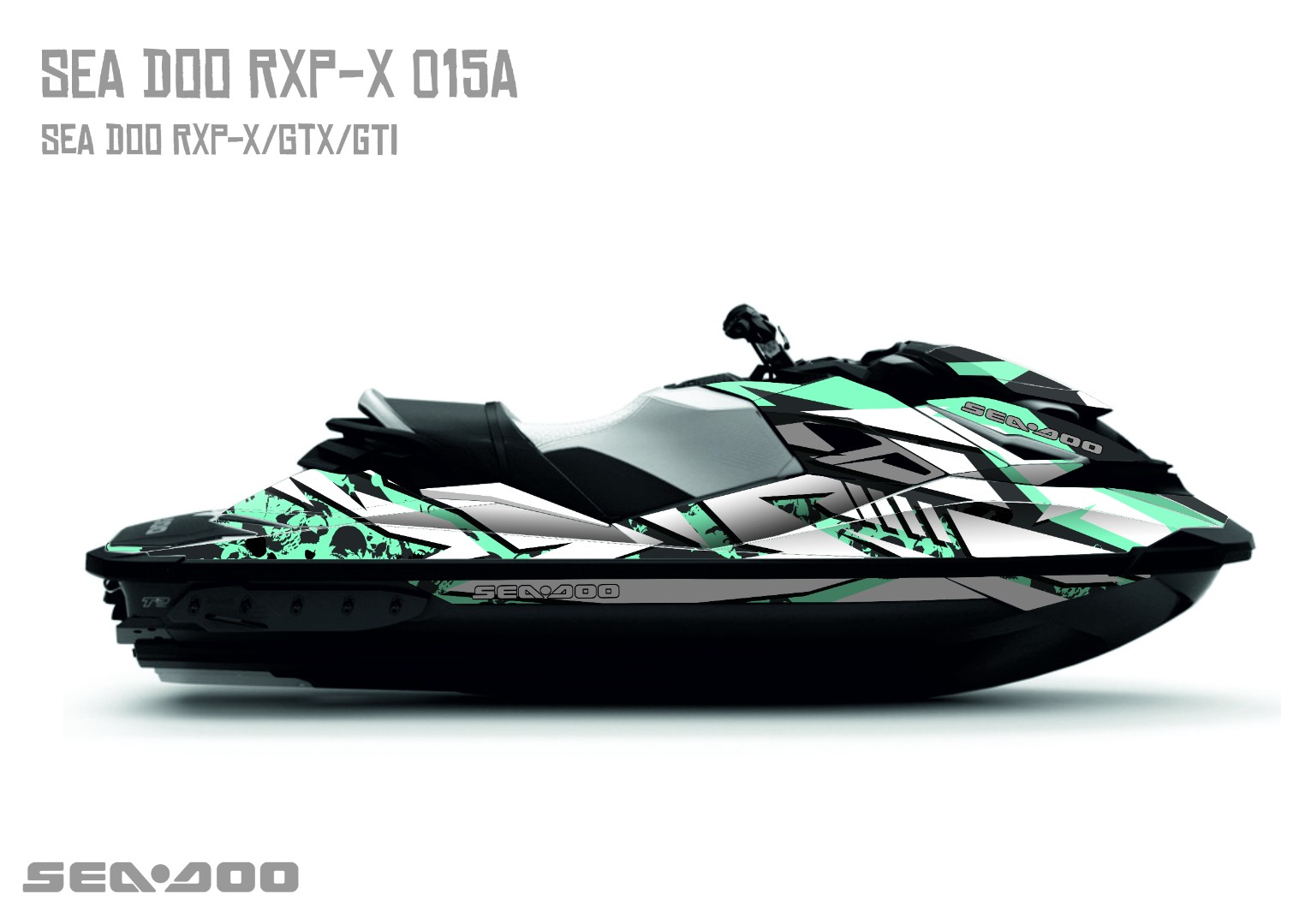 Наклейки на гидроцикл SEA-DOO RXP/RXT/GTI 015