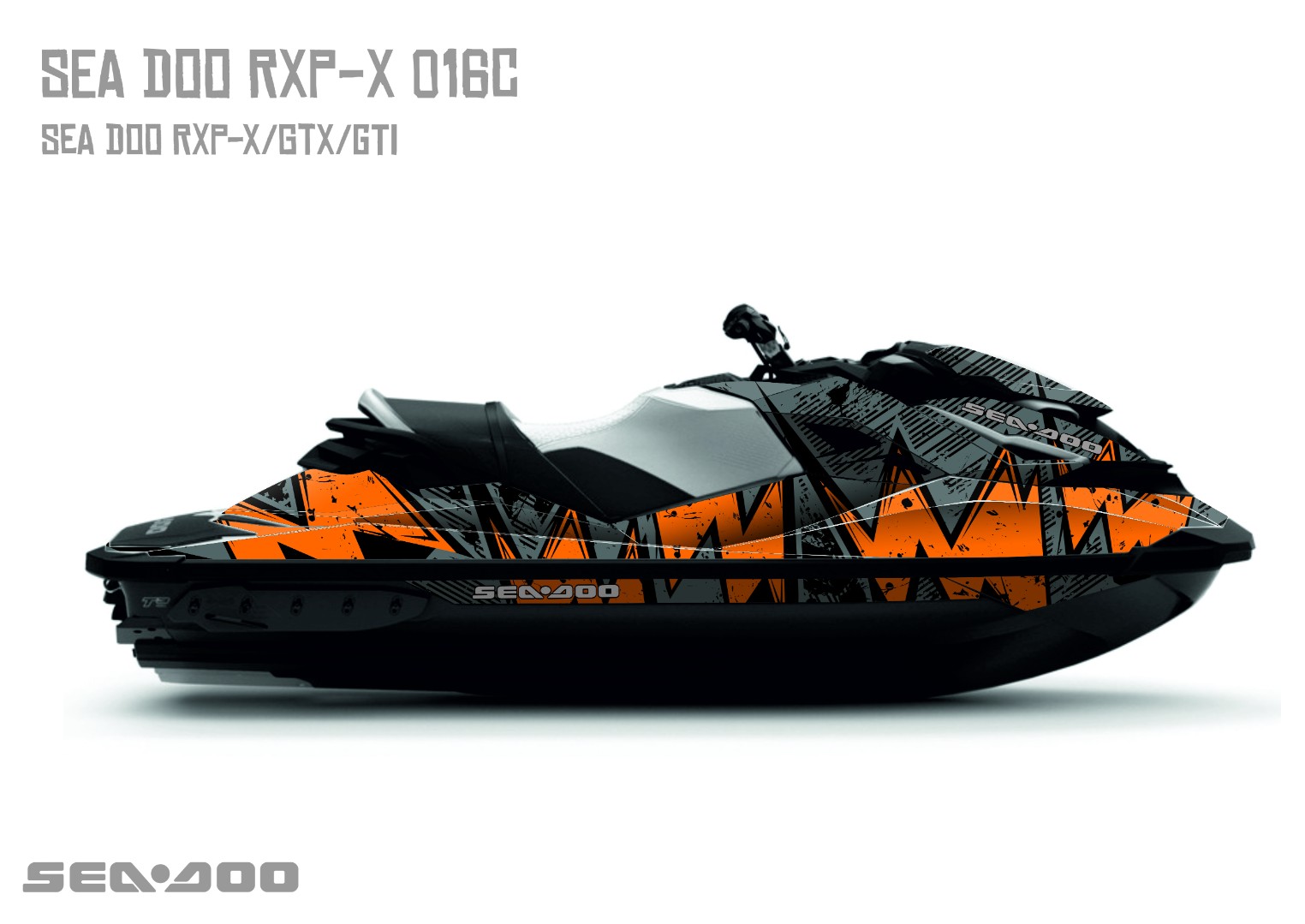 Наклейки на гидроцикл SEA-DOO RXP/RXT/GTI 016_2