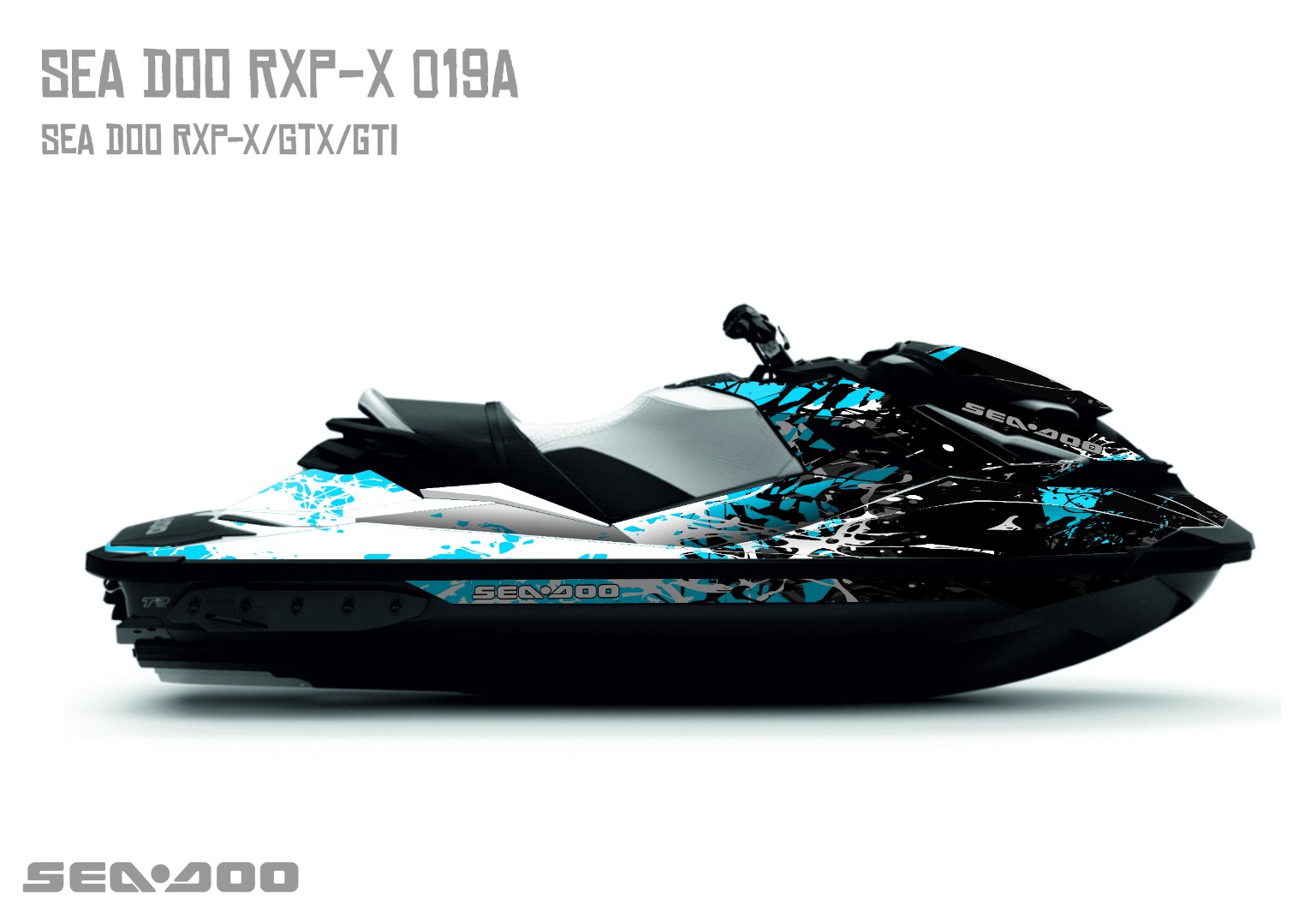 Наклейки на гидроцикл SEA-DOO RXP/RXT/GTI 019