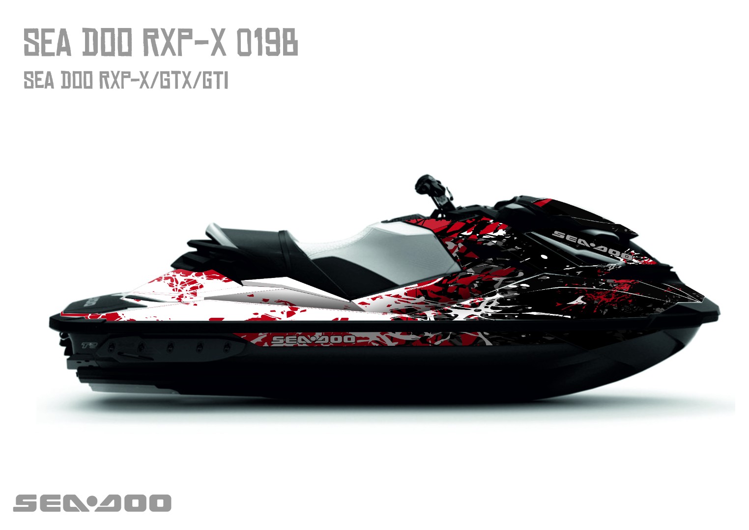 Наклейки на гидроцикл SEA-DOO RXP/RXT/GTI 019_1