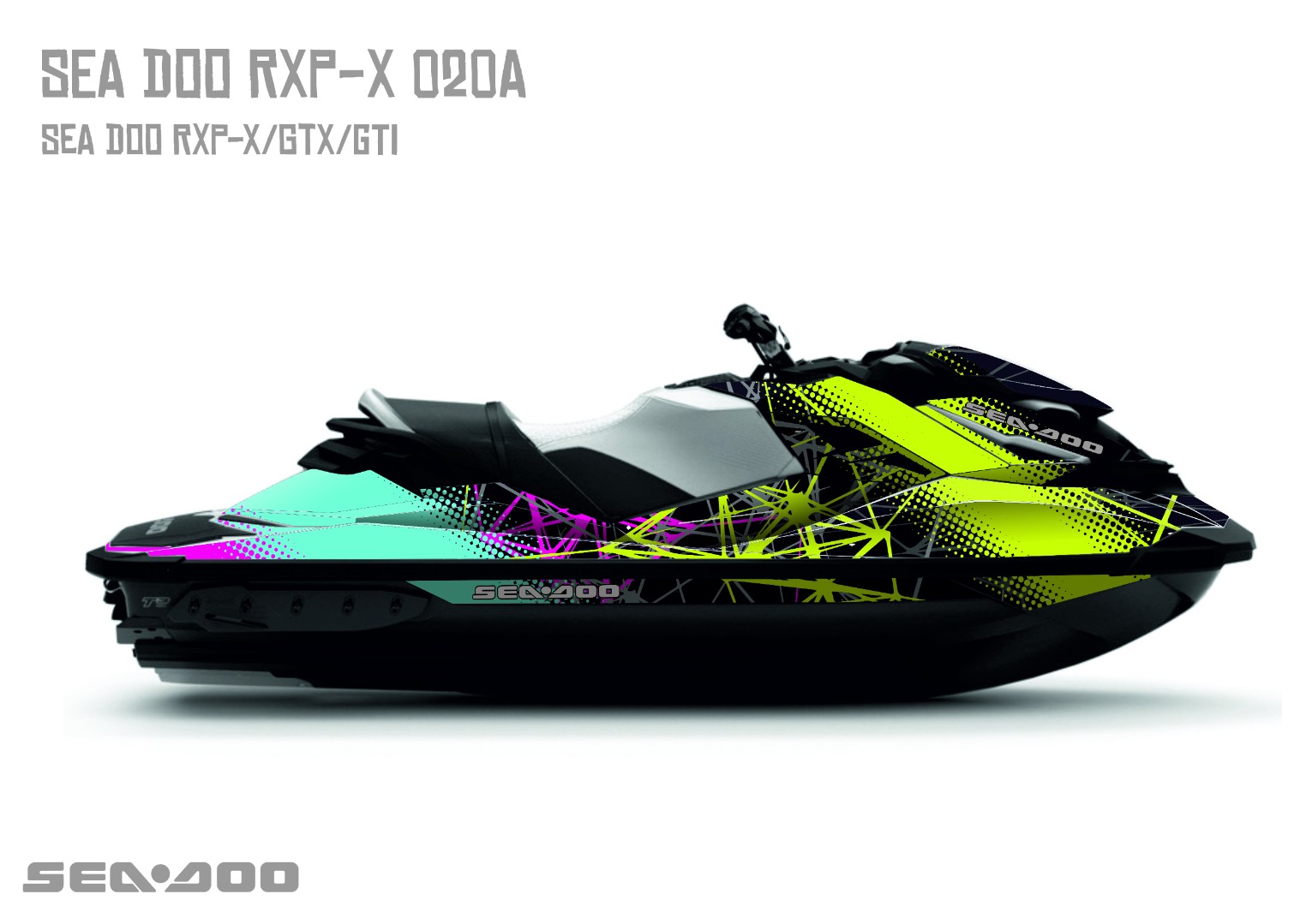 Наклейки на гидроцикл SEA-DOO RXP/RXT/GTI 020