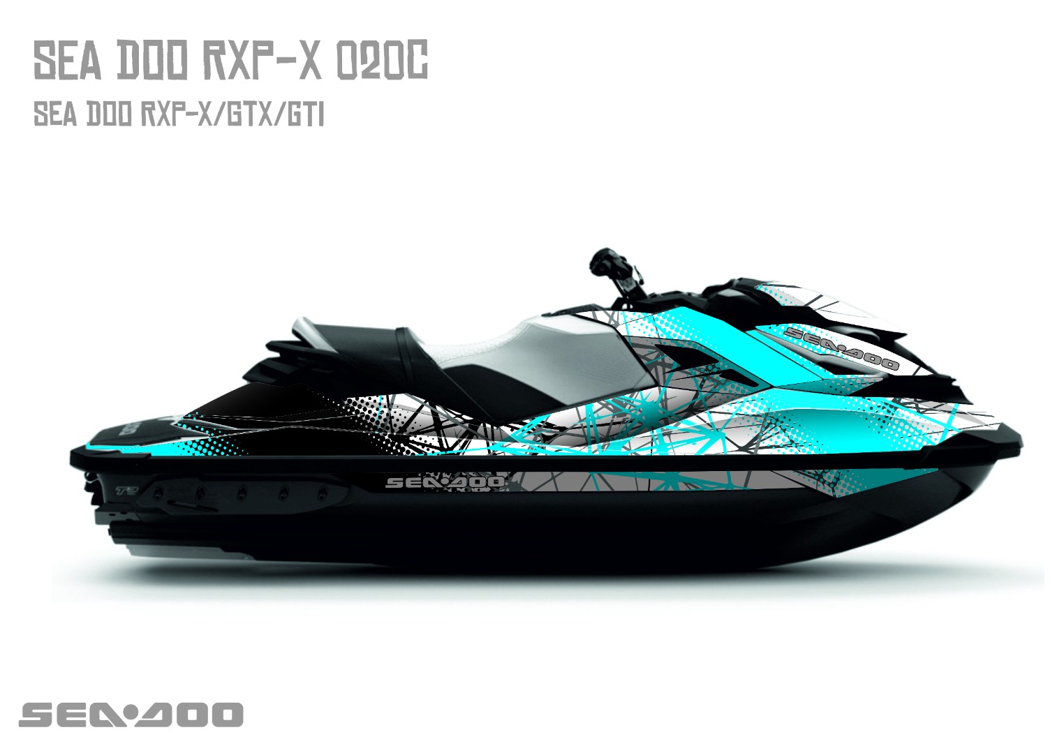 Наклейки на гидроцикл SEA-DOO RXP/RXT/GTI 020_2